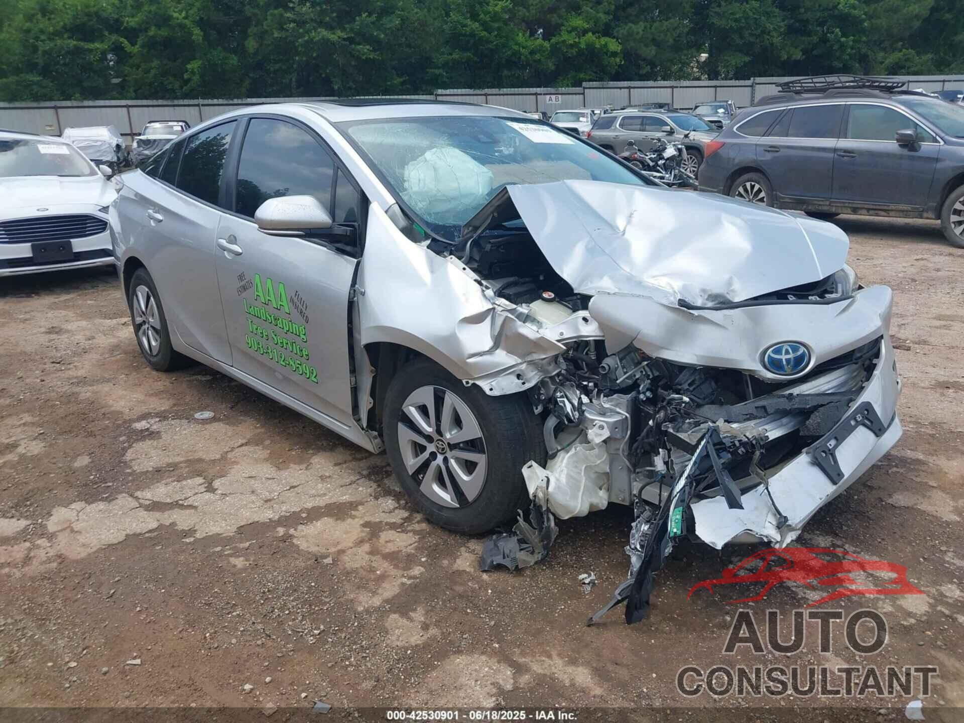 TOYOTA PRIUS 2018 - JTDKARFU1J3545256
