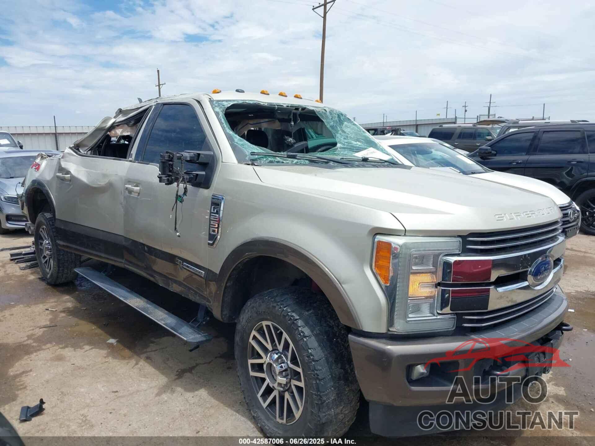 FORD F-250 2017 - 1FT7W2BT0HEB57638
