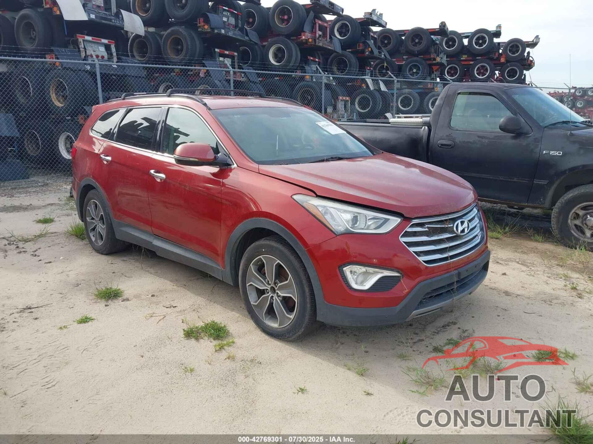 HYUNDAI SANTA FE 2013 - KM8SN4HF0DU022813