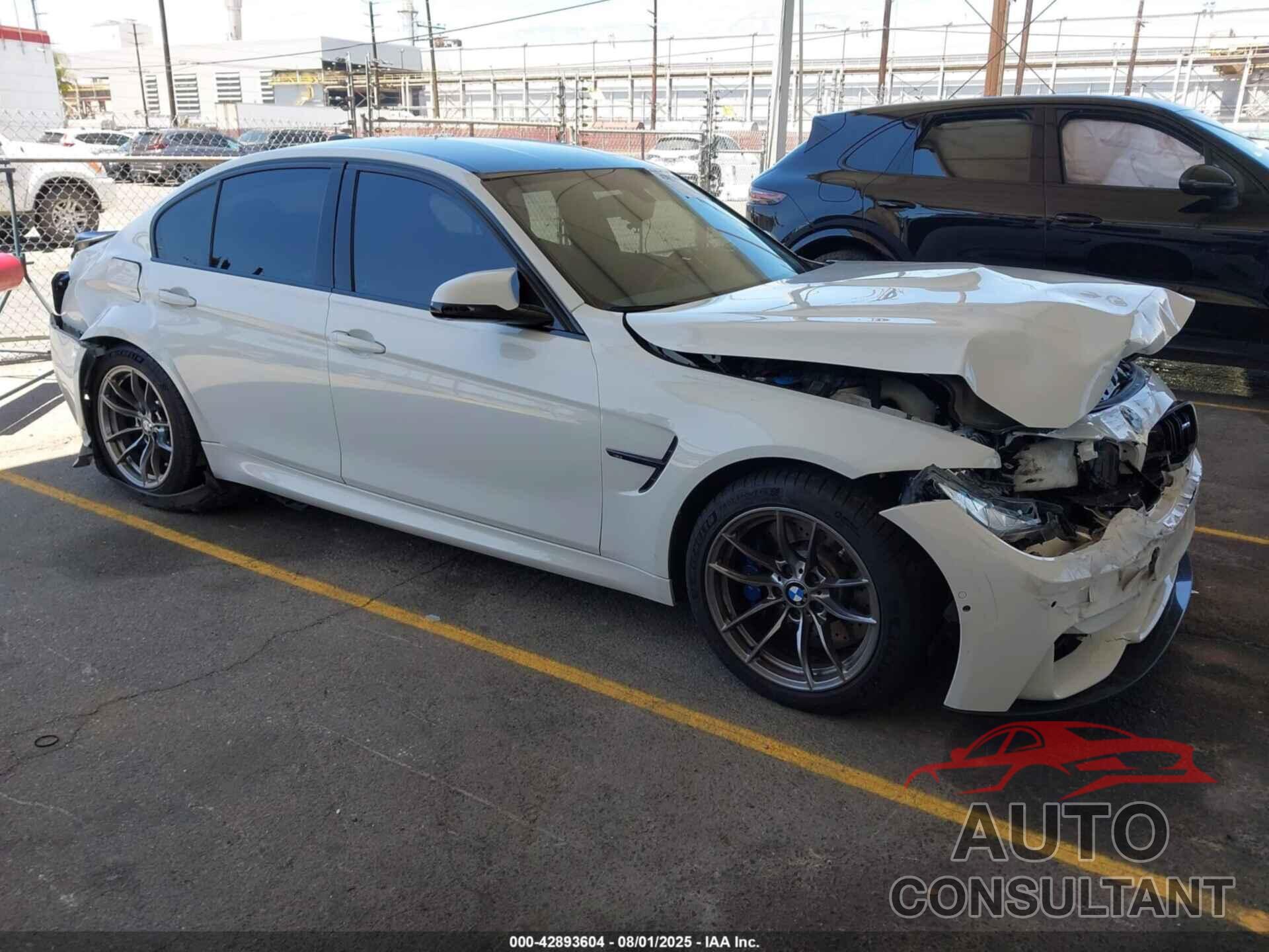 BMW M3 2018 - WBS8M9C59J5J80093
