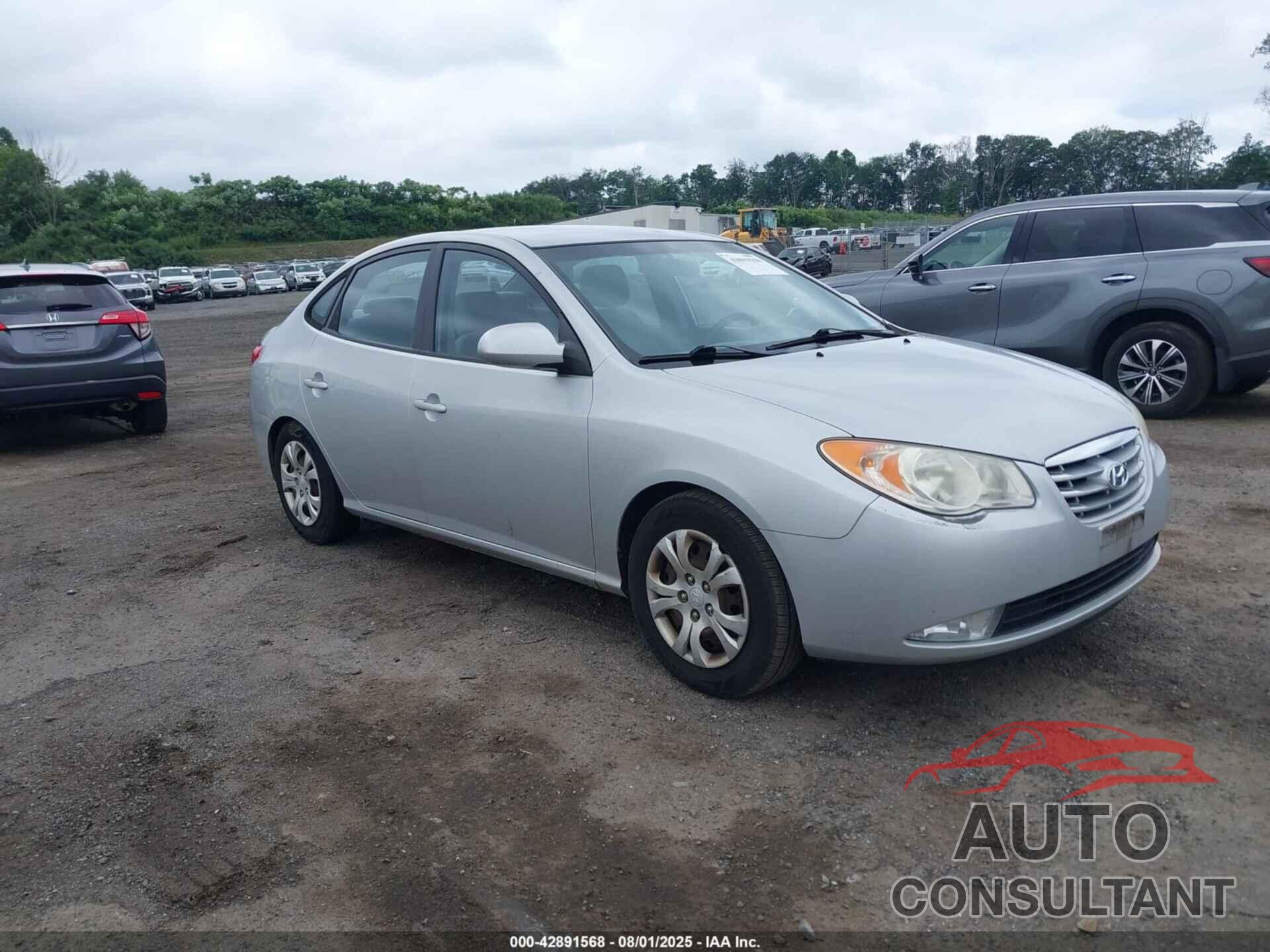 HYUNDAI ELANTRA 2010 - KMHDU4AD9AU894813