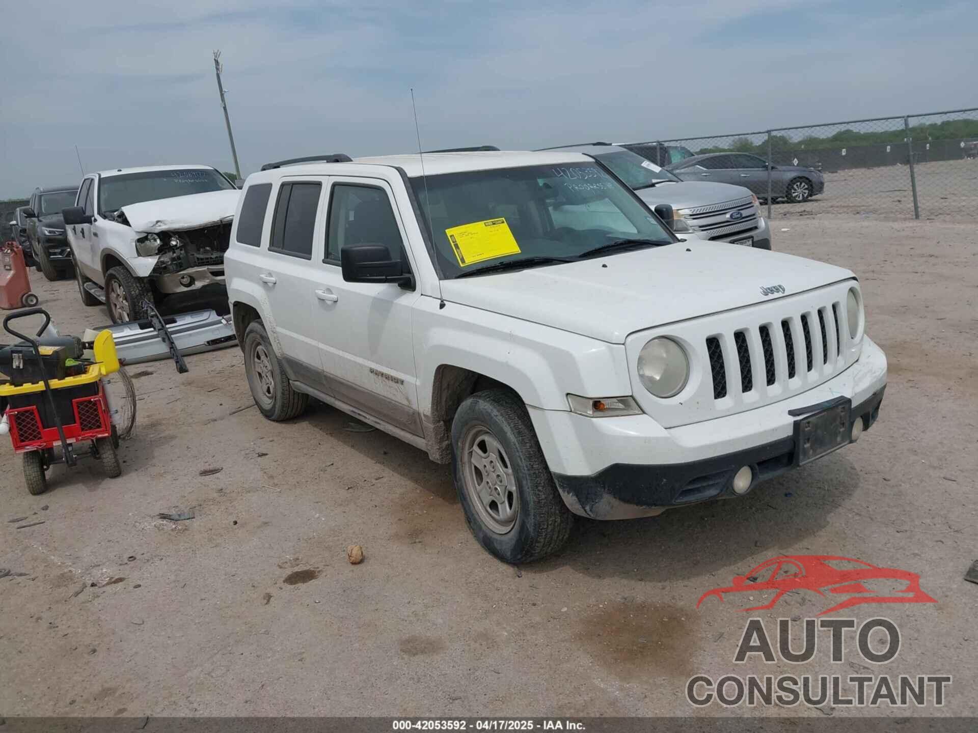 JEEP PATRIOT 2012 - 1C4NJRBB3CD613037