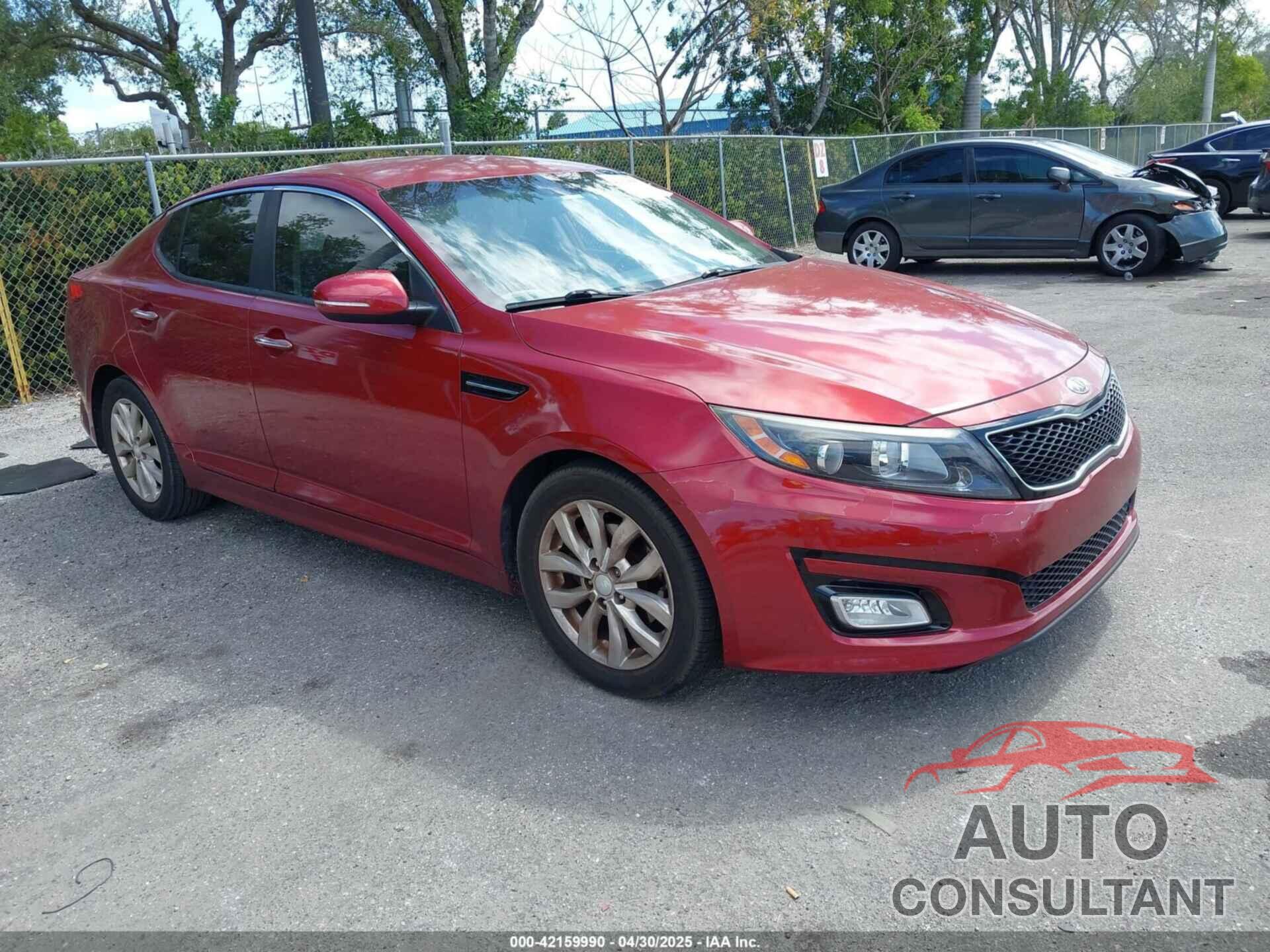 KIA OPTIMA 2015 - 5XXGN4A75FG407824