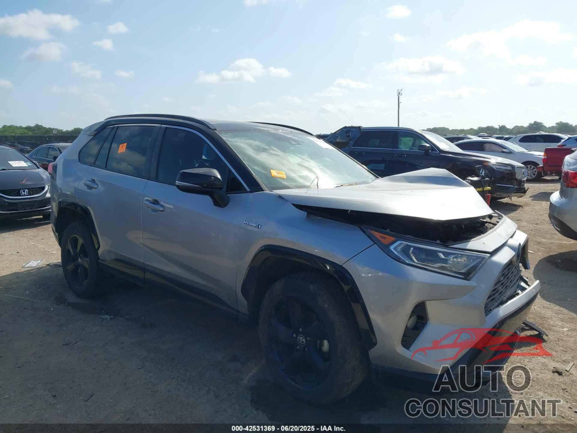 TOYOTA RAV4 HYBRID 2021 - 4T3E6RFV3MU043387
