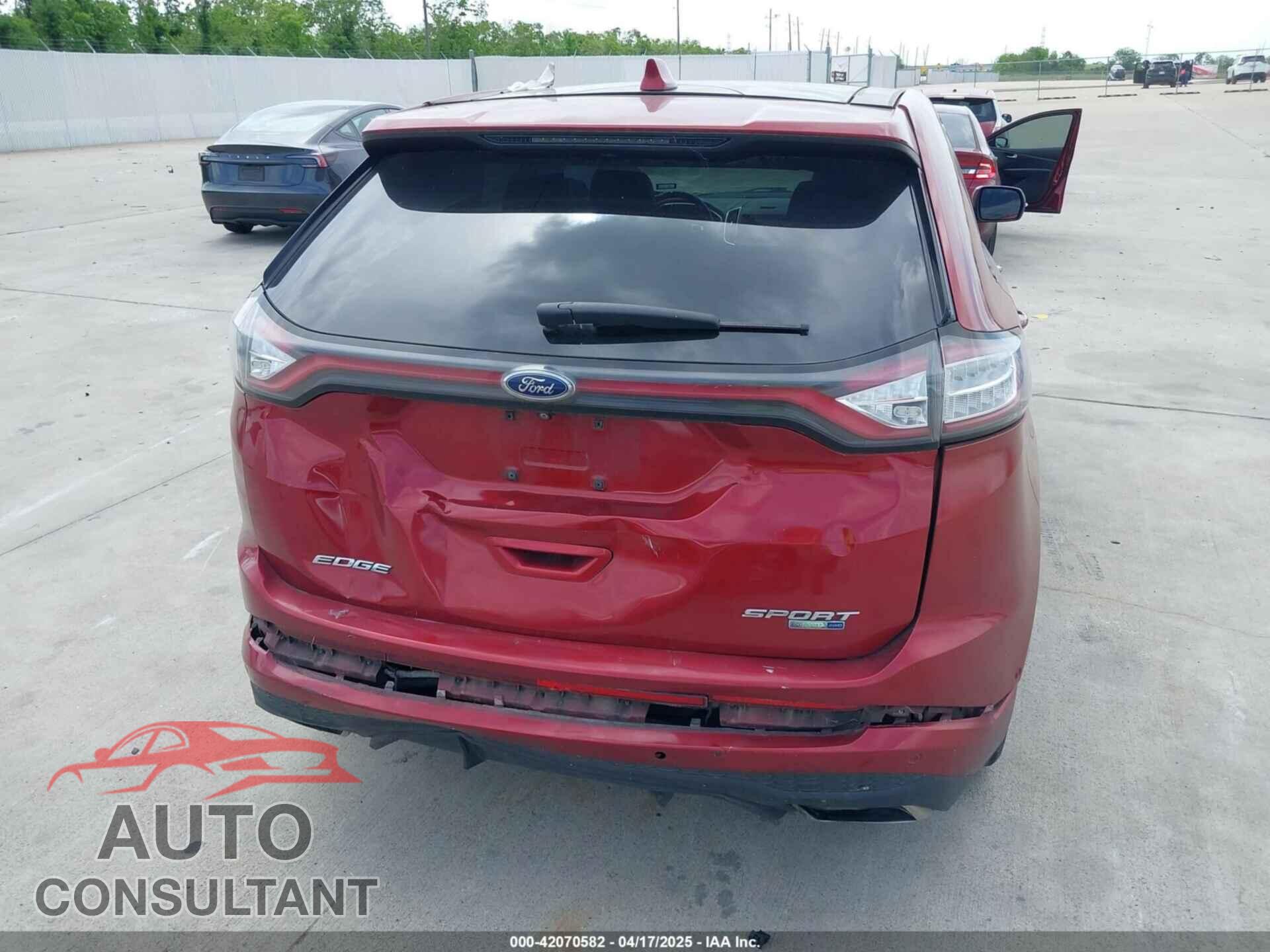 FORD EDGE 2015 - 2FMTK4AP8FBB30654