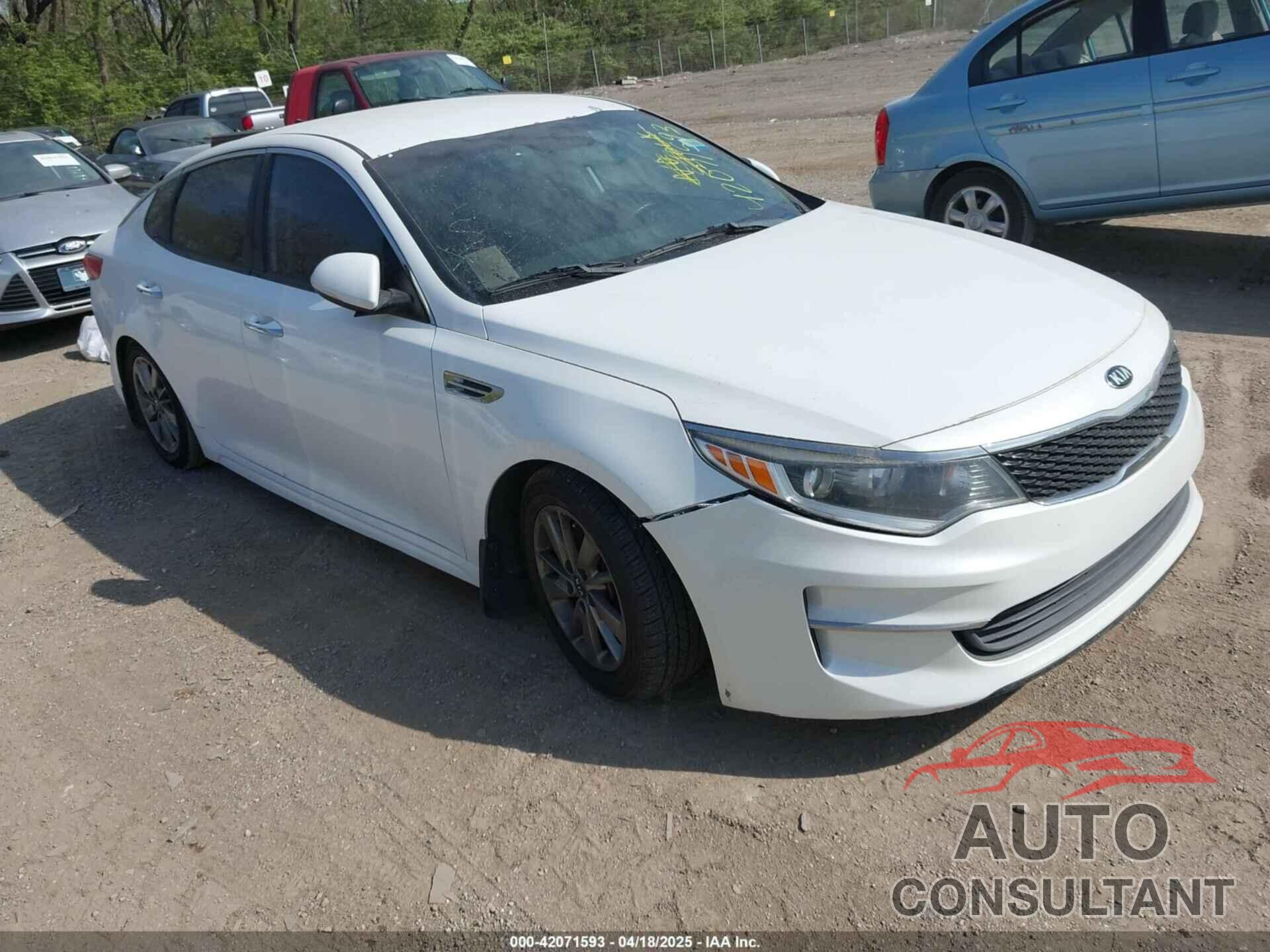 KIA OPTIMA 2016 - 5XXGT4L10GG037107