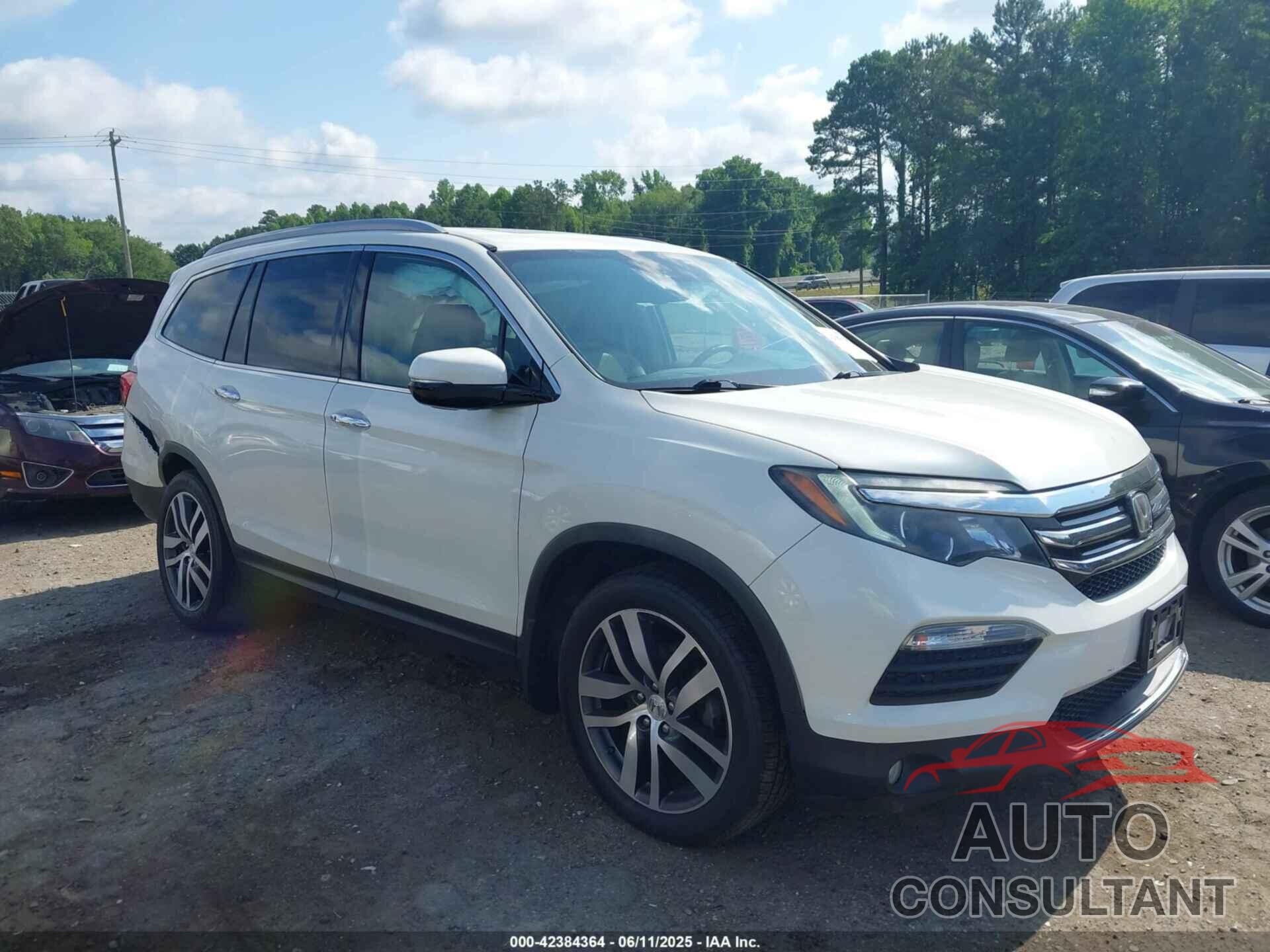 HONDA PILOT 2017 - 5FNYF6H0XHB061720