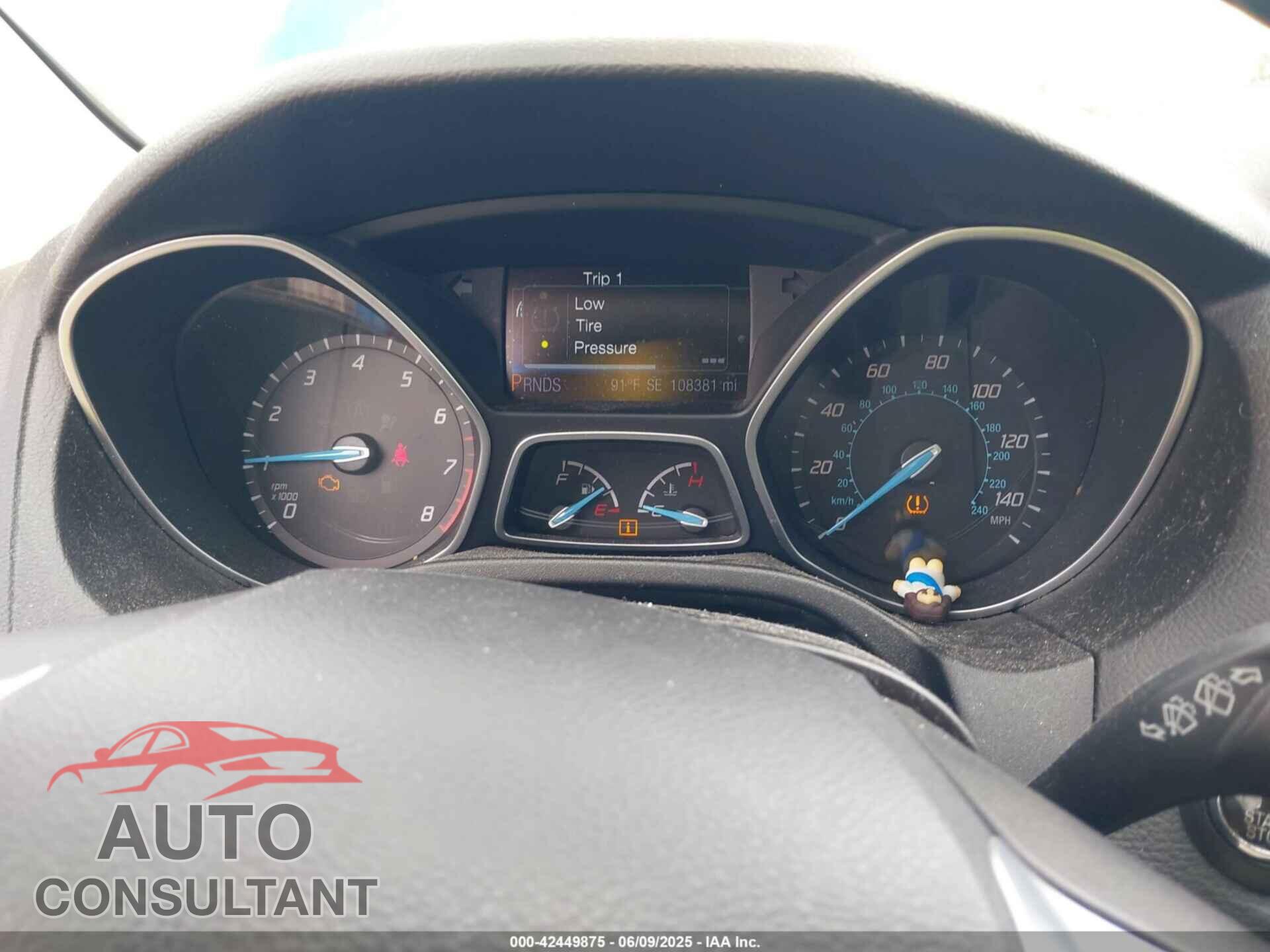 FORD FOCUS 2013 - 1FADP3N29DL317391