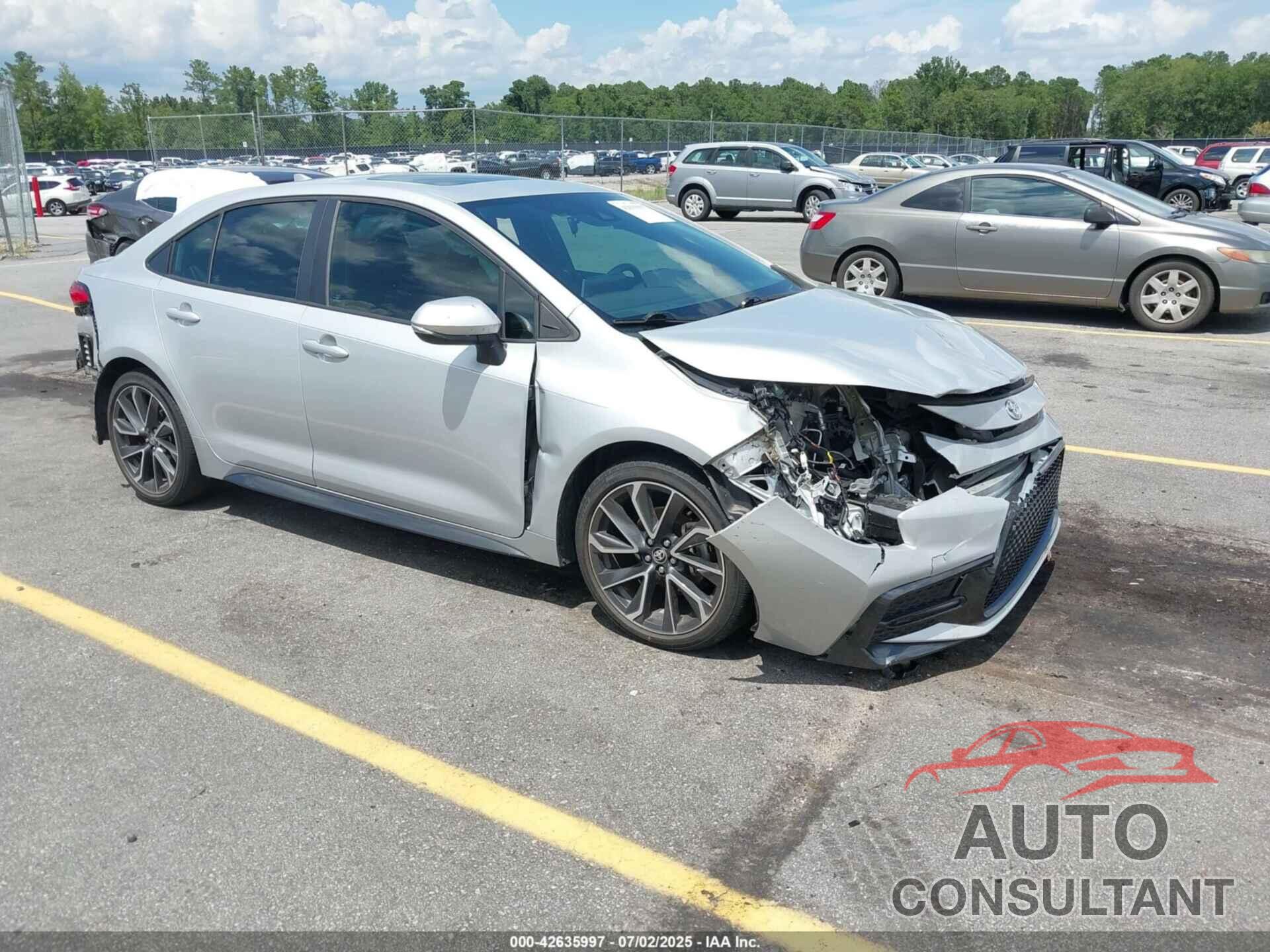TOYOTA COROLLA 2020 - 5YFP4RCE3LP035236