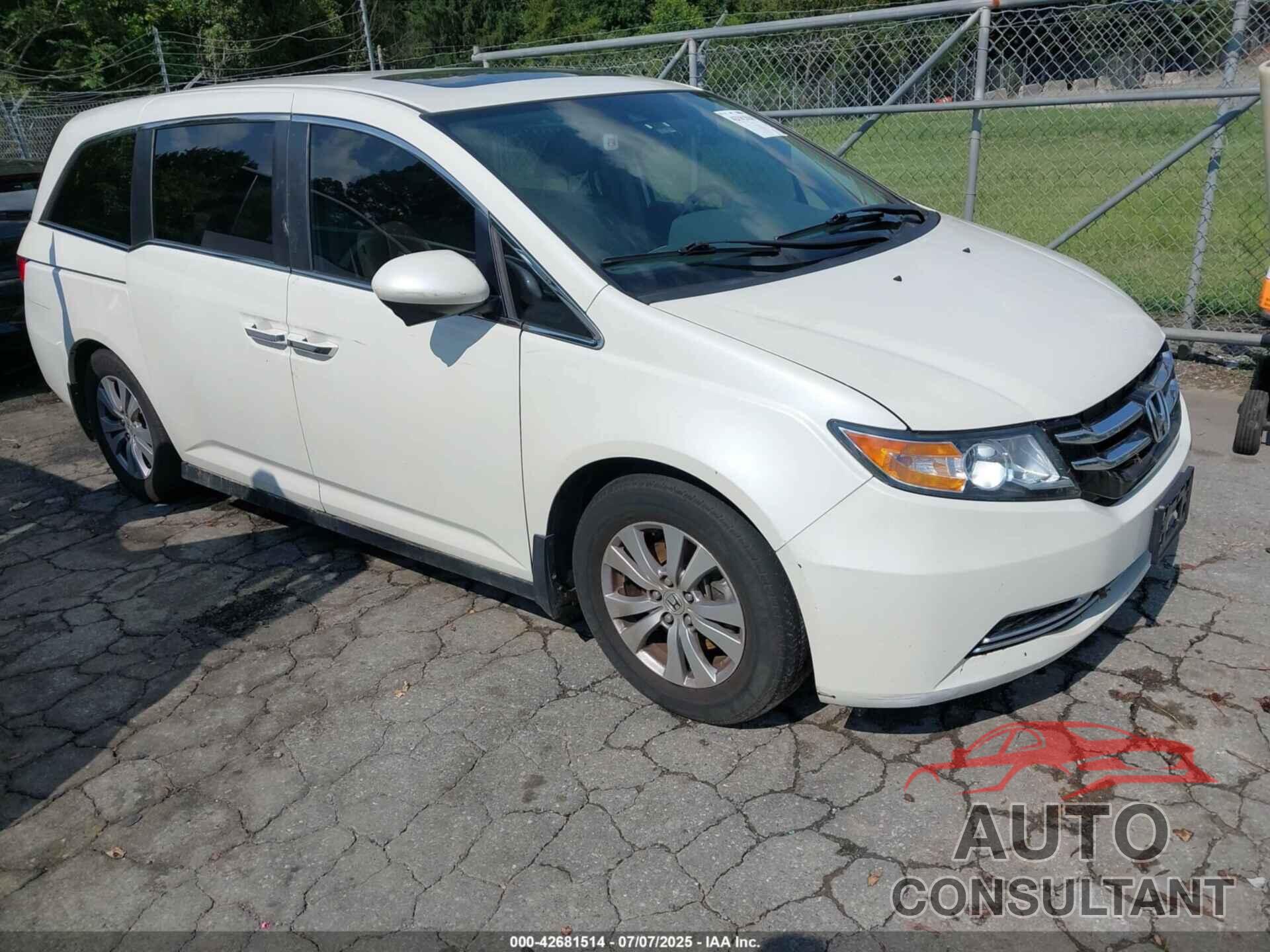 HONDA ODYSSEY 2015 - 5FNRL5H66FB078555