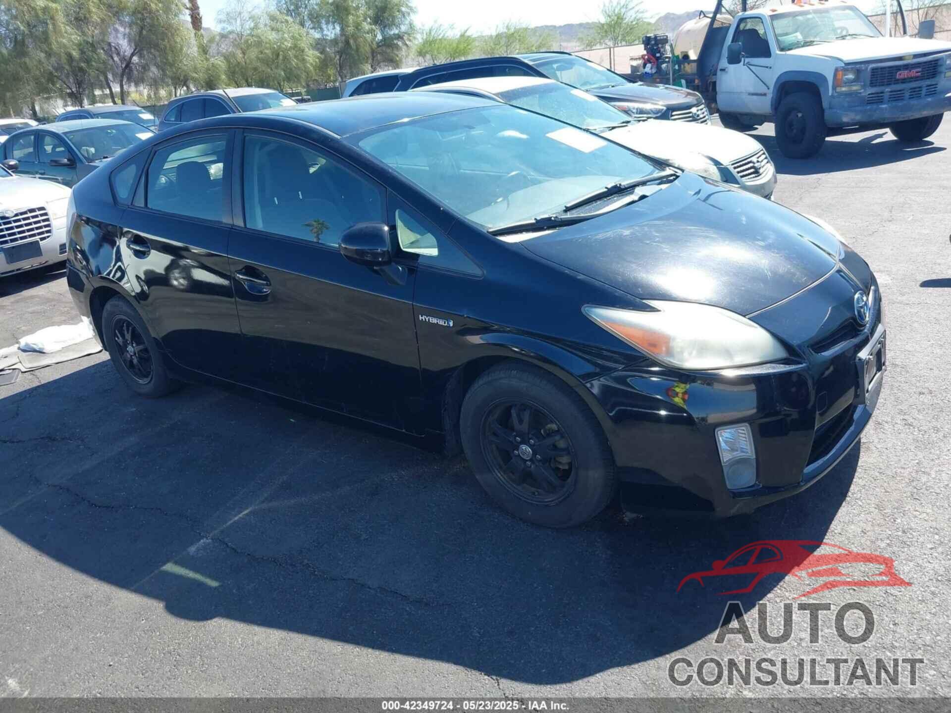 TOYOTA PRIUS 2010 - JTDKN3DU6A1309959