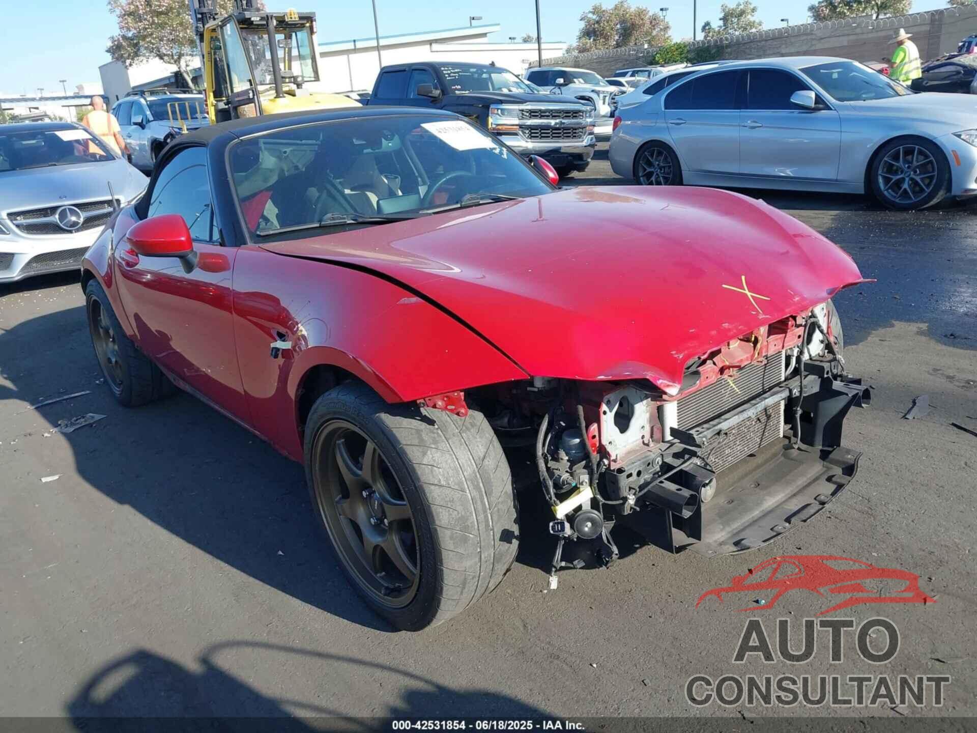 MAZDA MX-5 MIATA 2016 - JM1NDAD73G0100806