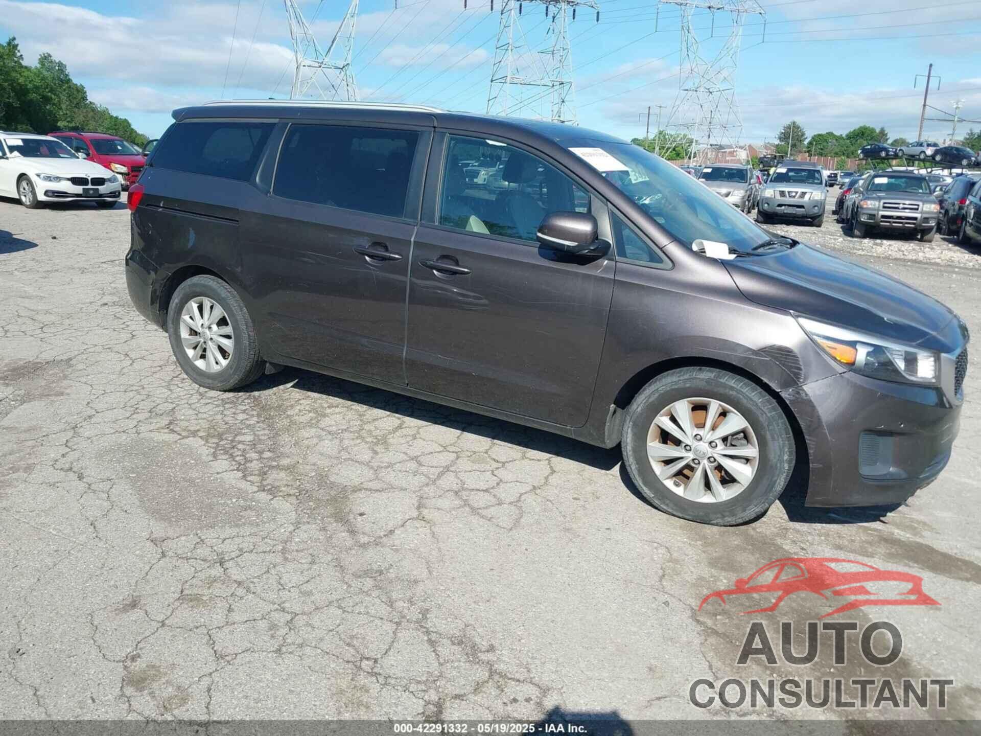 KIA SEDONA 2017 - KNDMB5C14H6283833