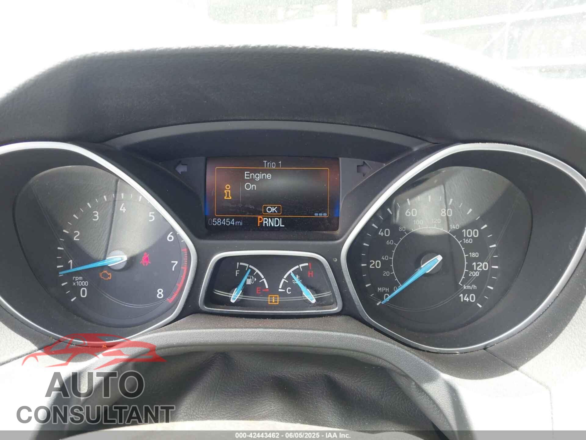FORD FOCUS 2016 - 1FADP3E26GL366200