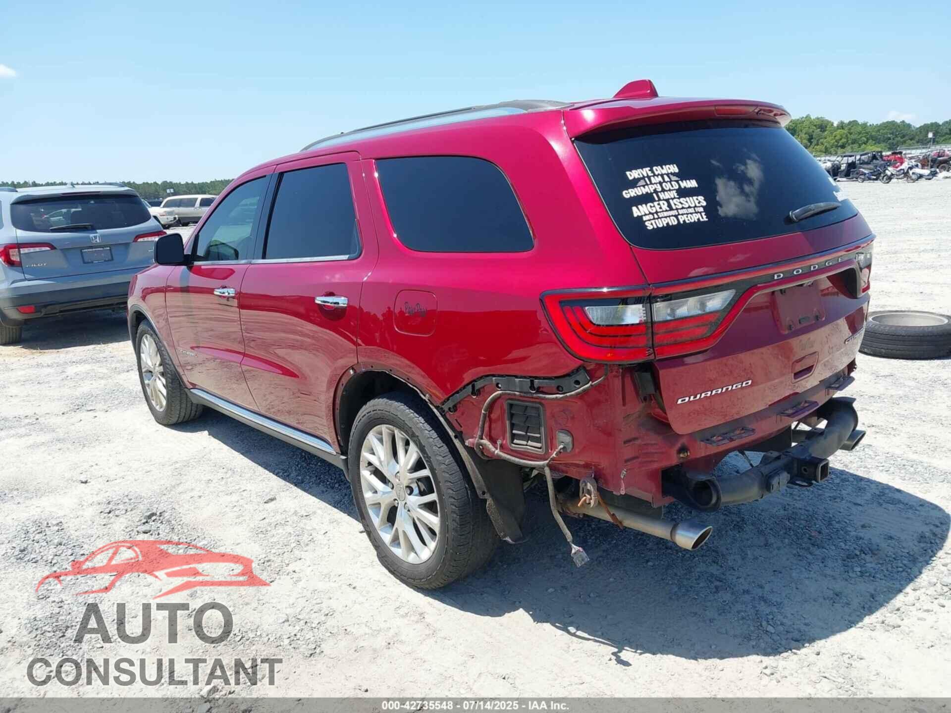 DODGE DURANGO 2014 - 1C4SDHET2EC971960