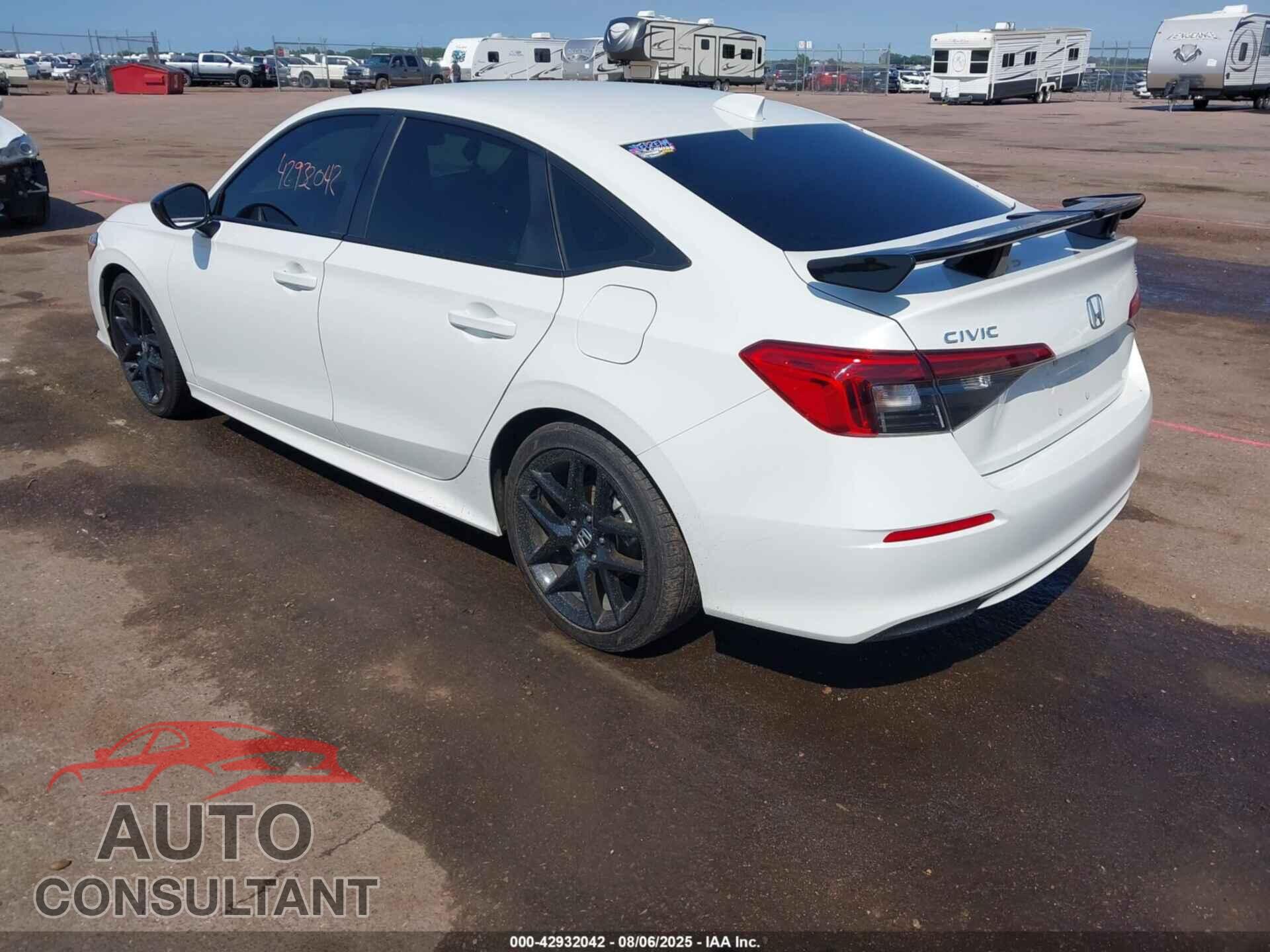 HONDA CIVIC 2023 - 2HGFE2F54PH561044