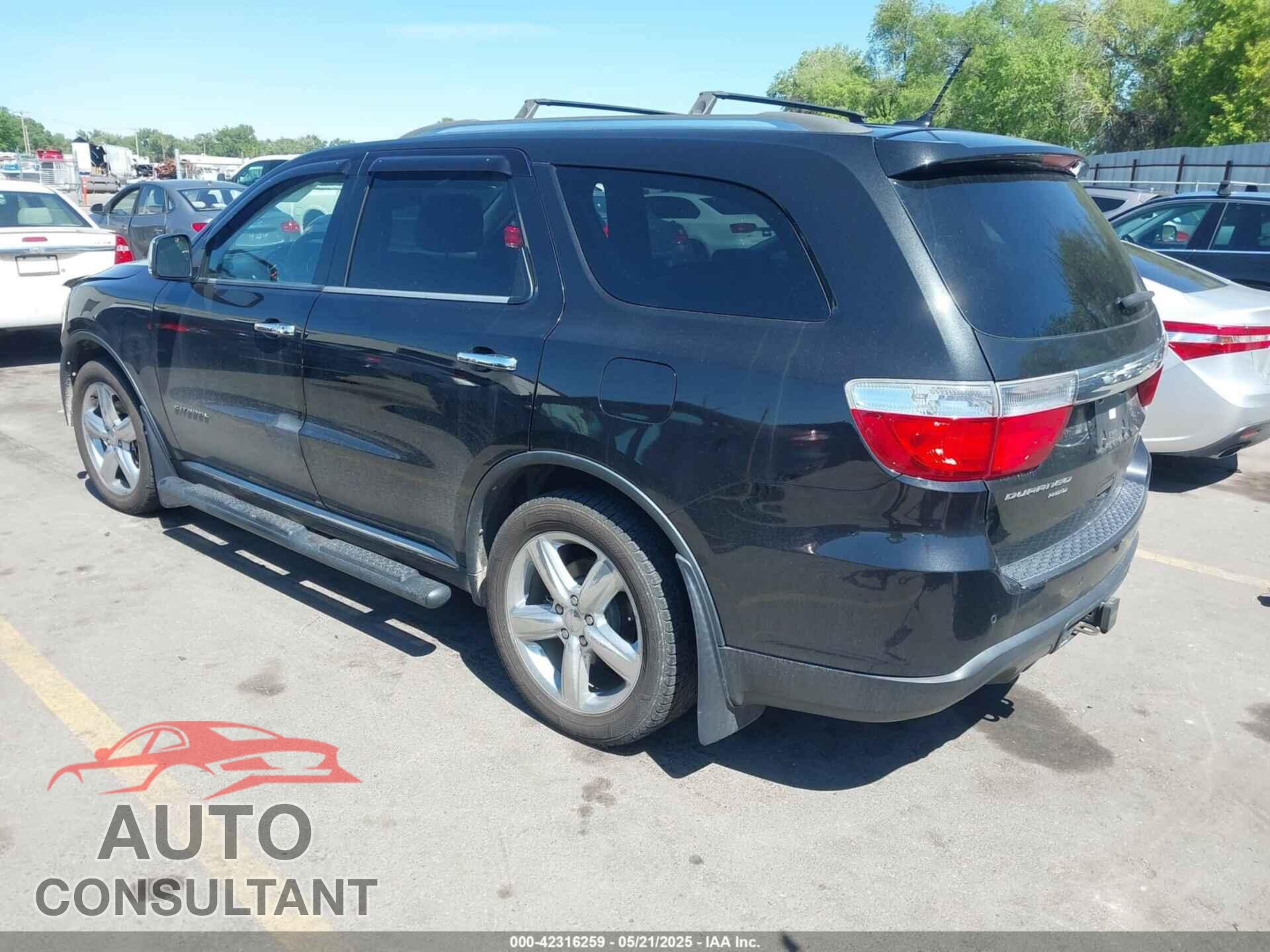 DODGE DURANGO 2013 - 1C4SDJET5DC602192