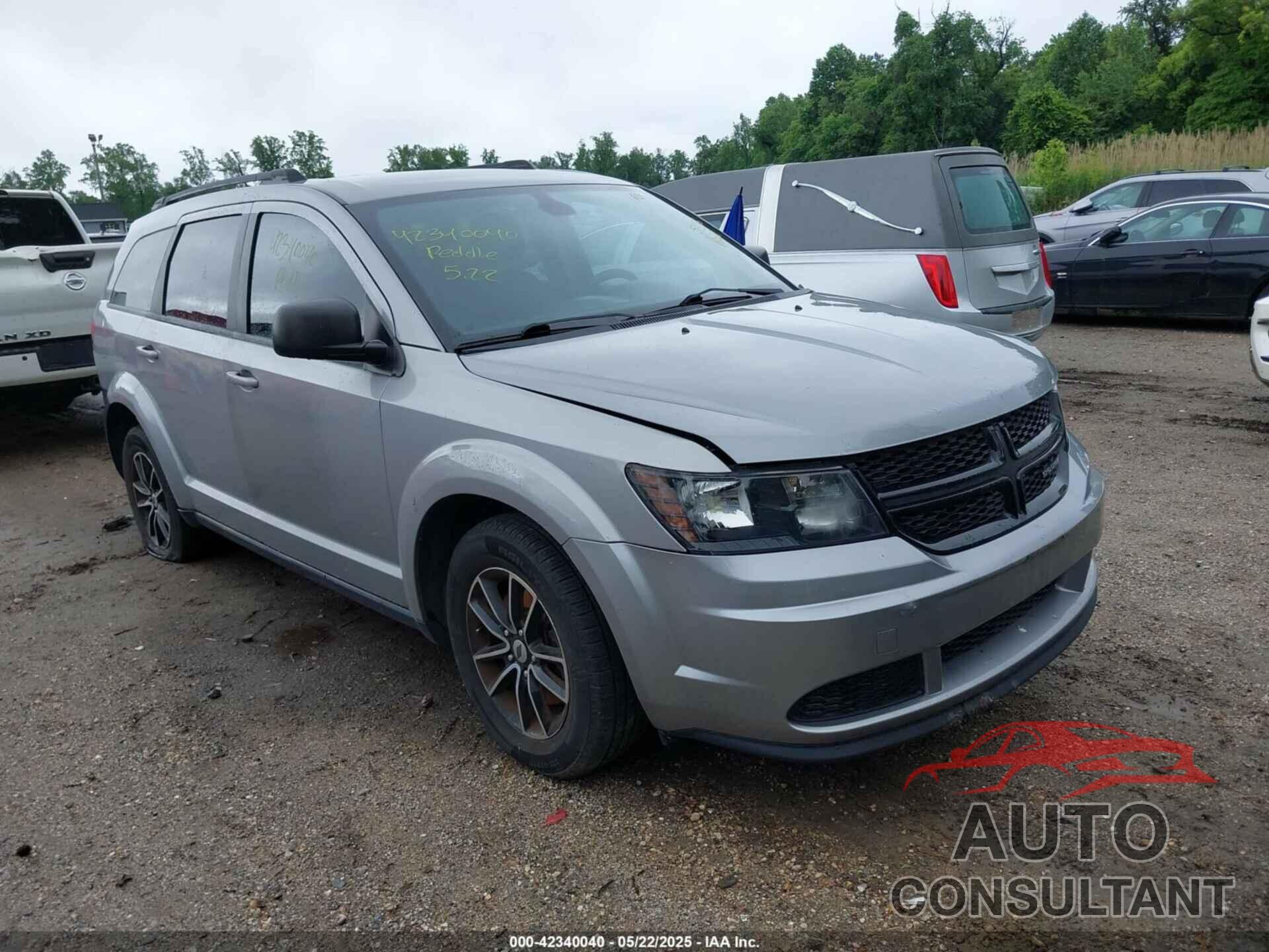 DODGE JOURNEY 2018 - 3C4PDCAB8JT229700
