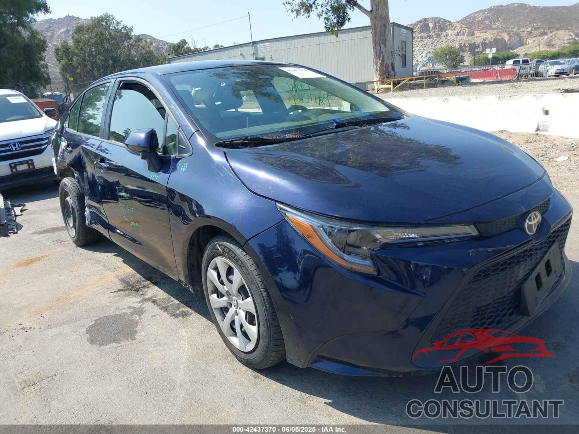 TOYOTA COROLLA 2021 - JTDEPMAE2MJ132745