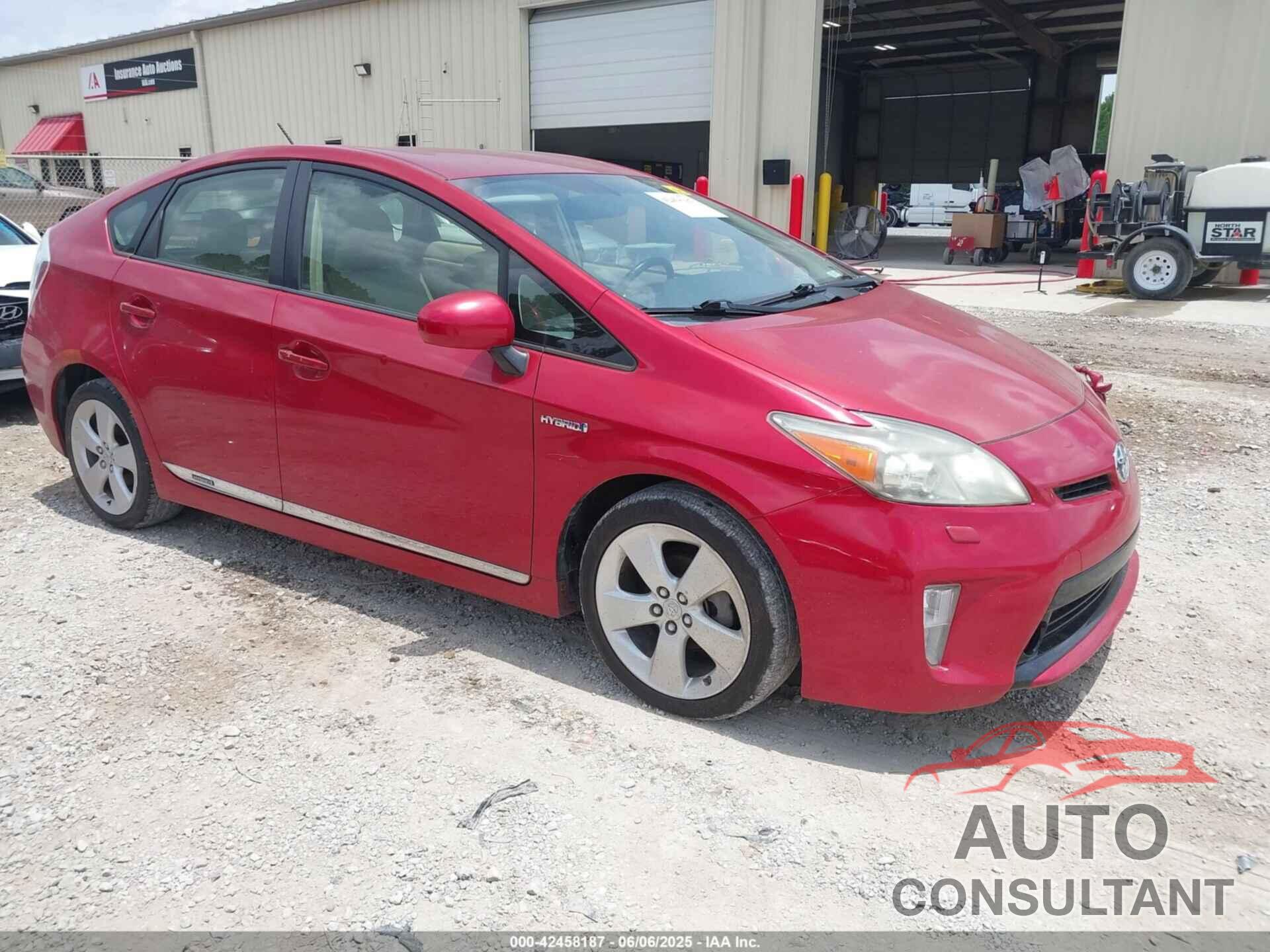 TOYOTA PRIUS 2013 - JTDKN3DU9D1683891
