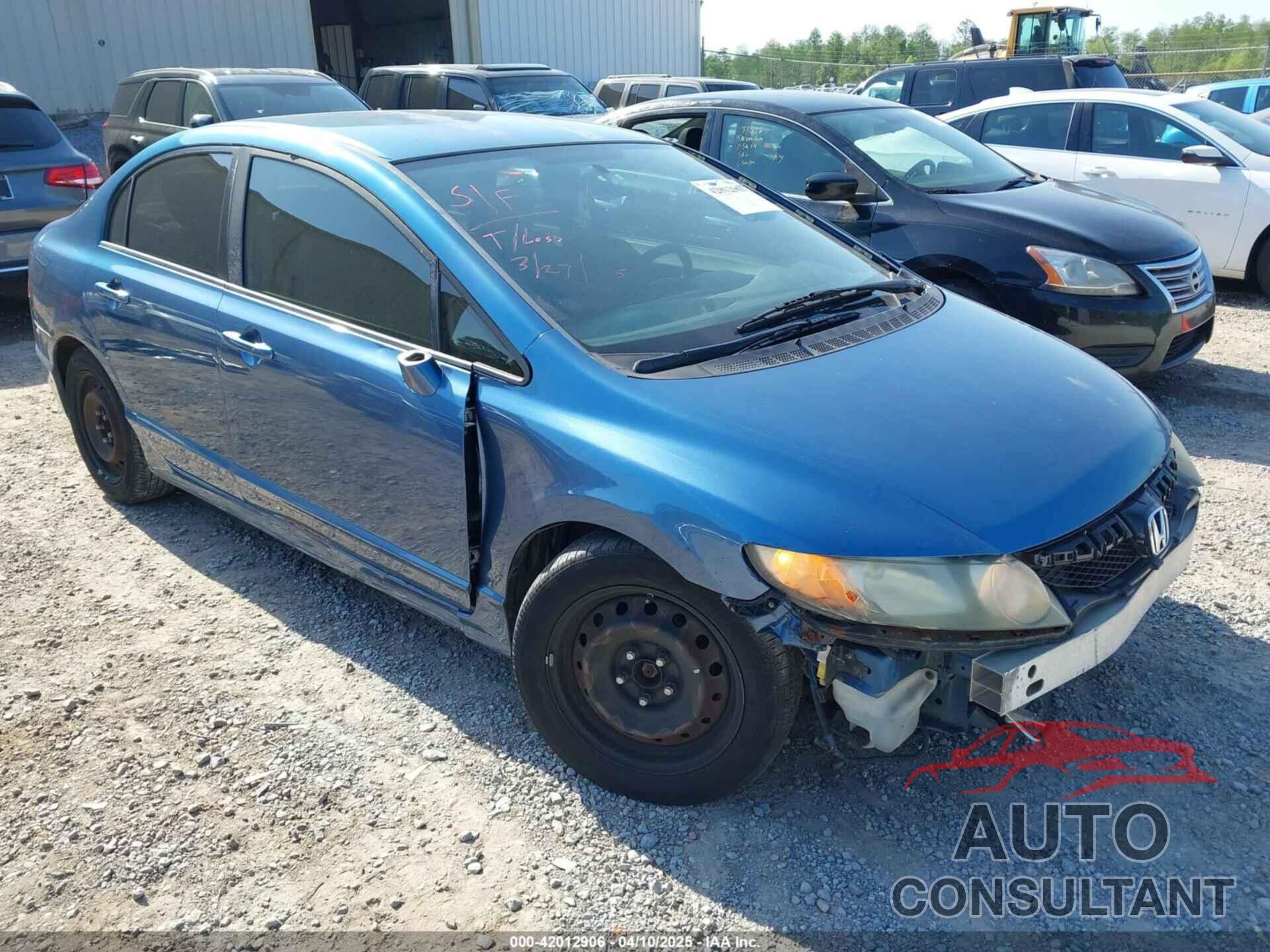 HONDA CIVIC 2011 - 2HGFA1F59BH545727