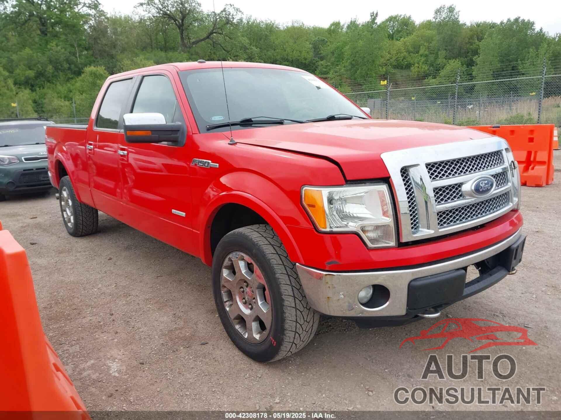 FORD F-150 2012 - 1FTFW1ET8CKD64354