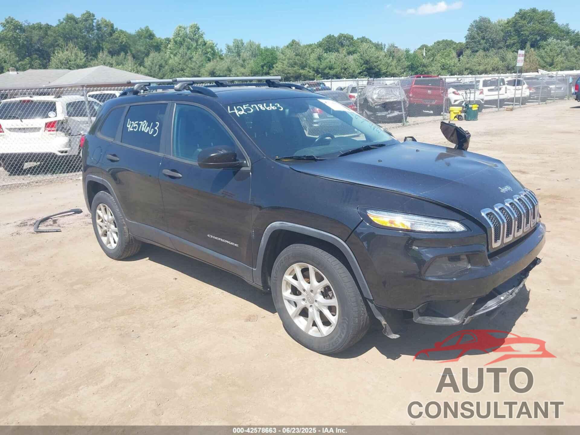 JEEP CHEROKEE 2016 - 1C4PJMAB0GW240515