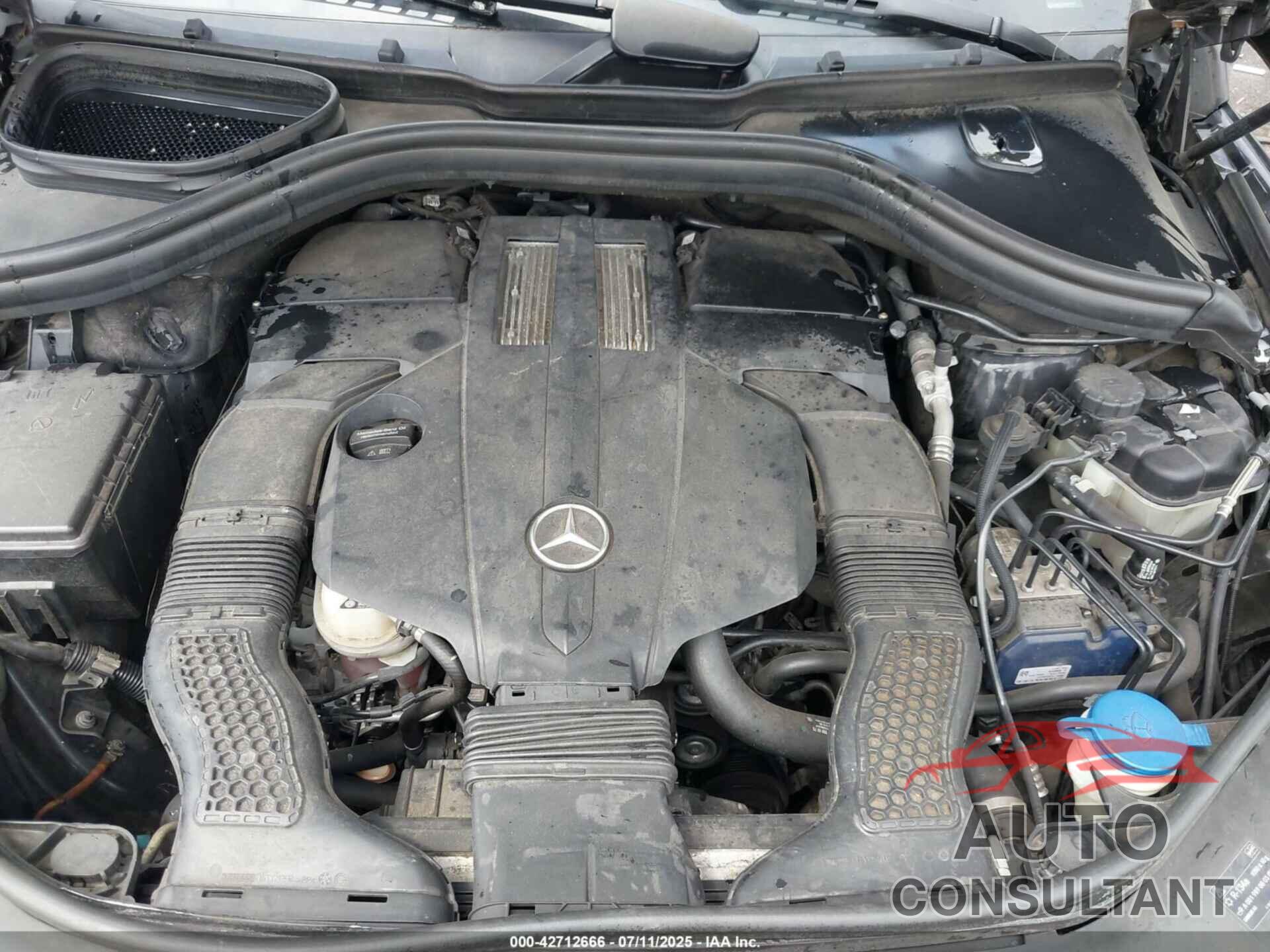 MERCEDES-BENZ GL 450 2015 - 4JGDF6EE7FA564654
