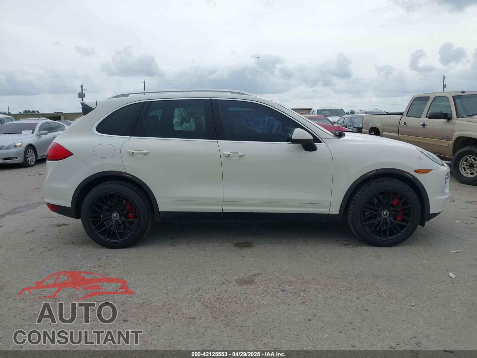 PORSCHE CAYENNE 2012 - WP1AC2A22CLA81995