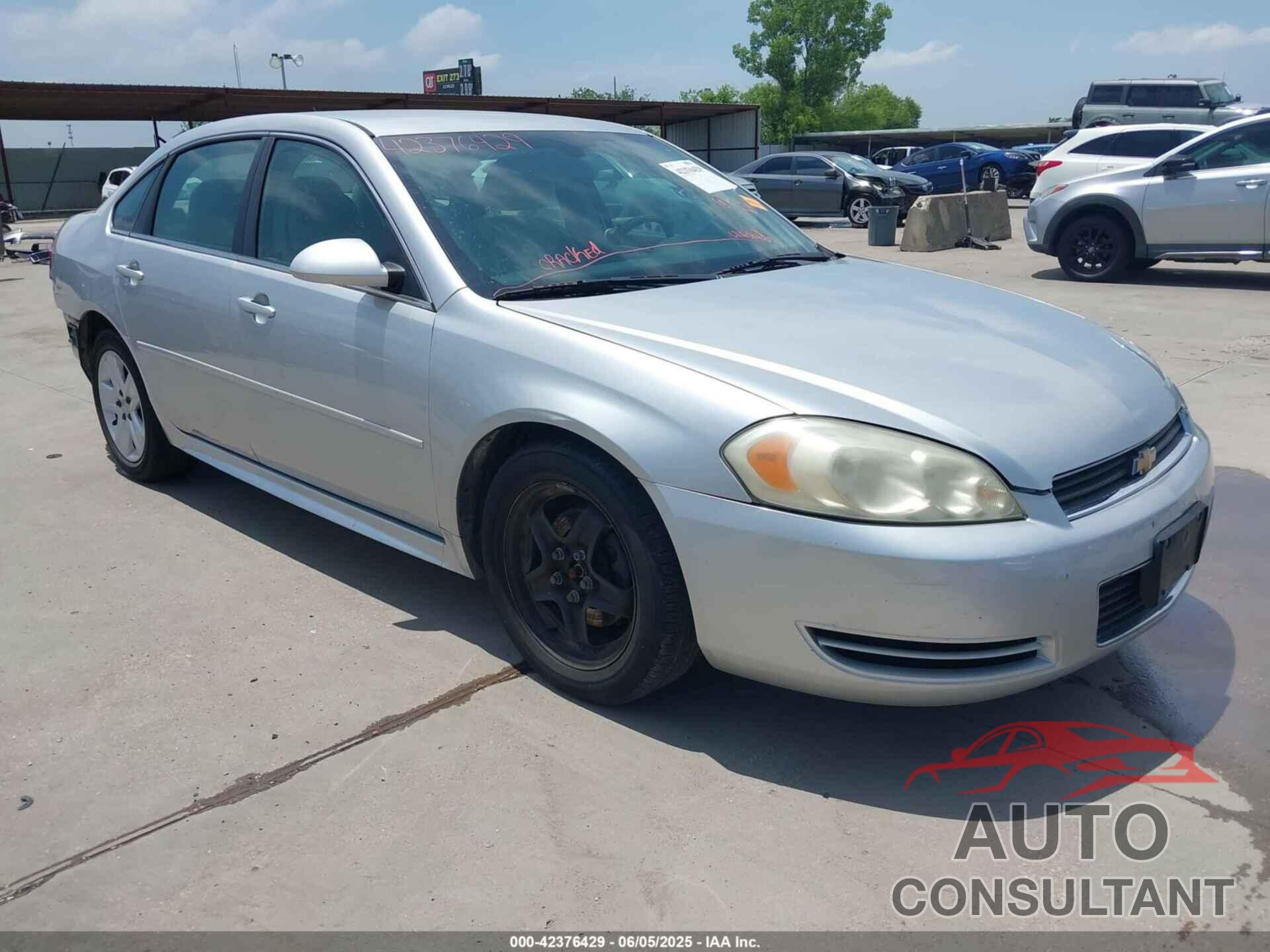 CHEVROLET IMPALA 2011 - 2G1WA5EK5B1235654