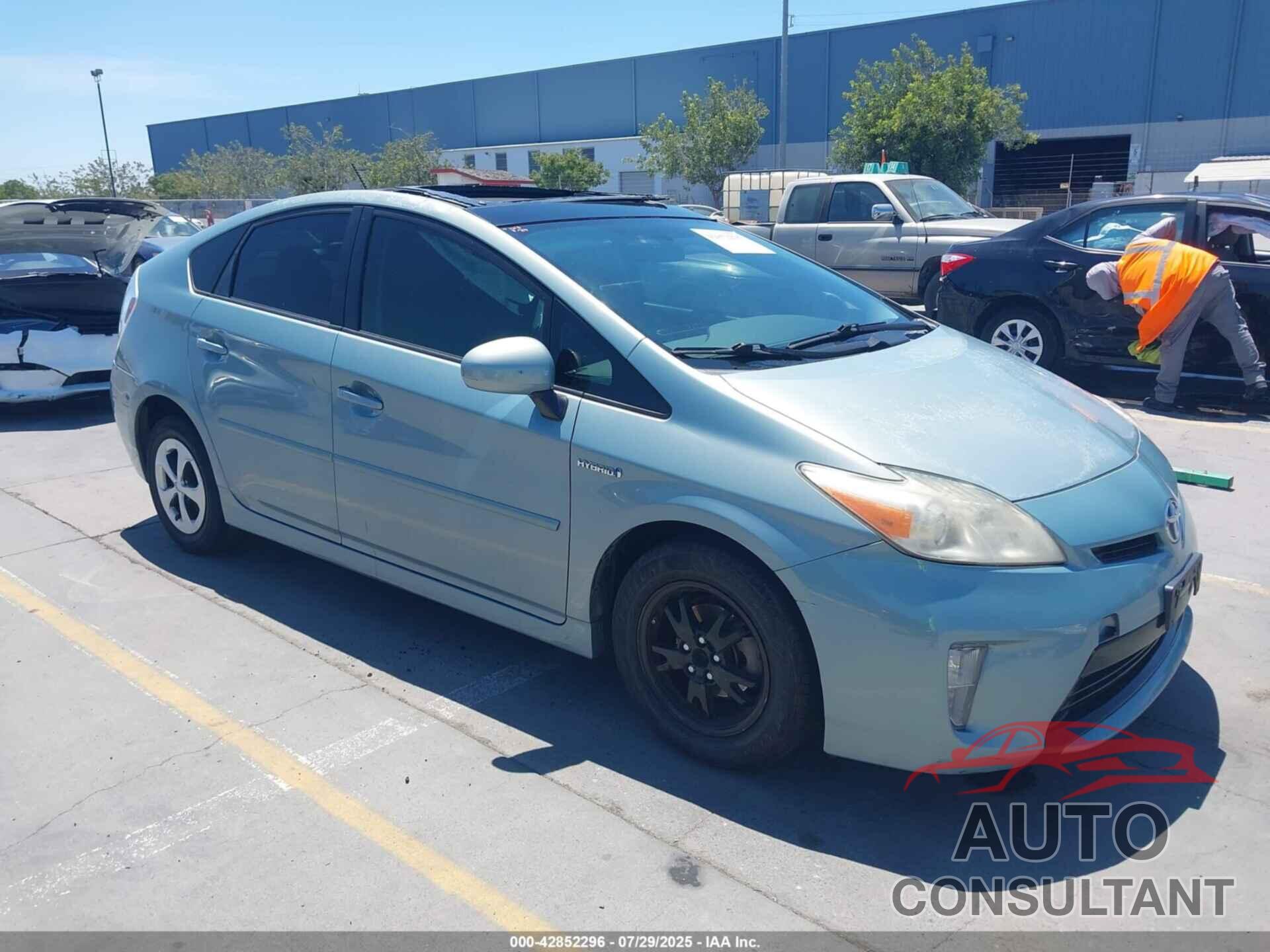 TOYOTA PRIUS 2012 - JTDKN3DU4C1571434