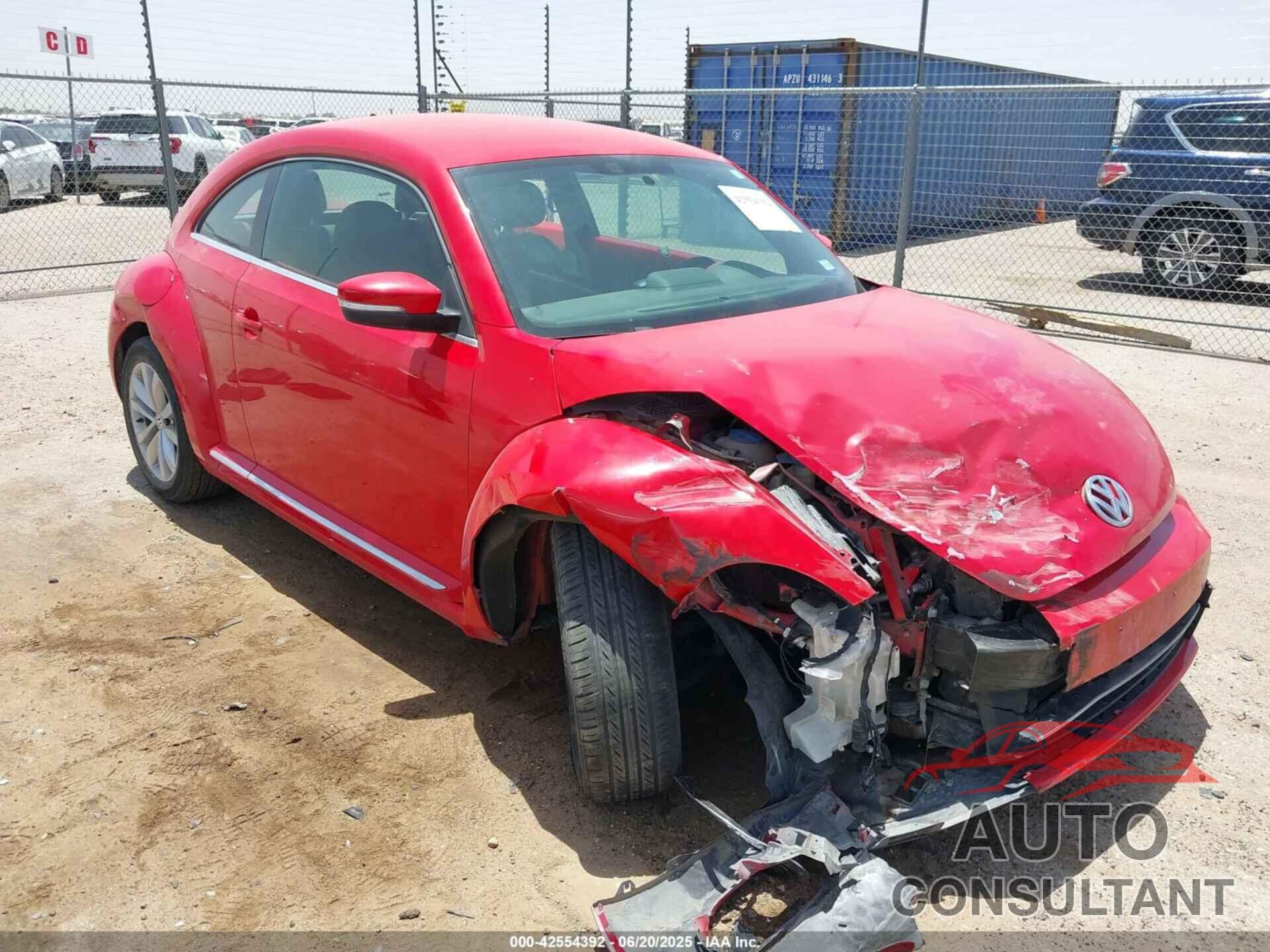 VOLKSWAGEN BEETLE 2013 - 3VWJL7AT1DM634575