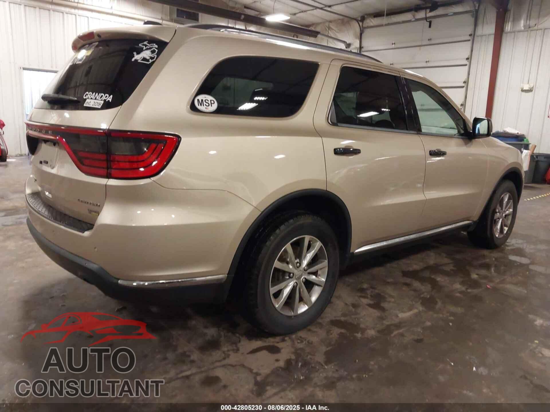 DODGE DURANGO 2014 - 1C4RDJDG9EC464435