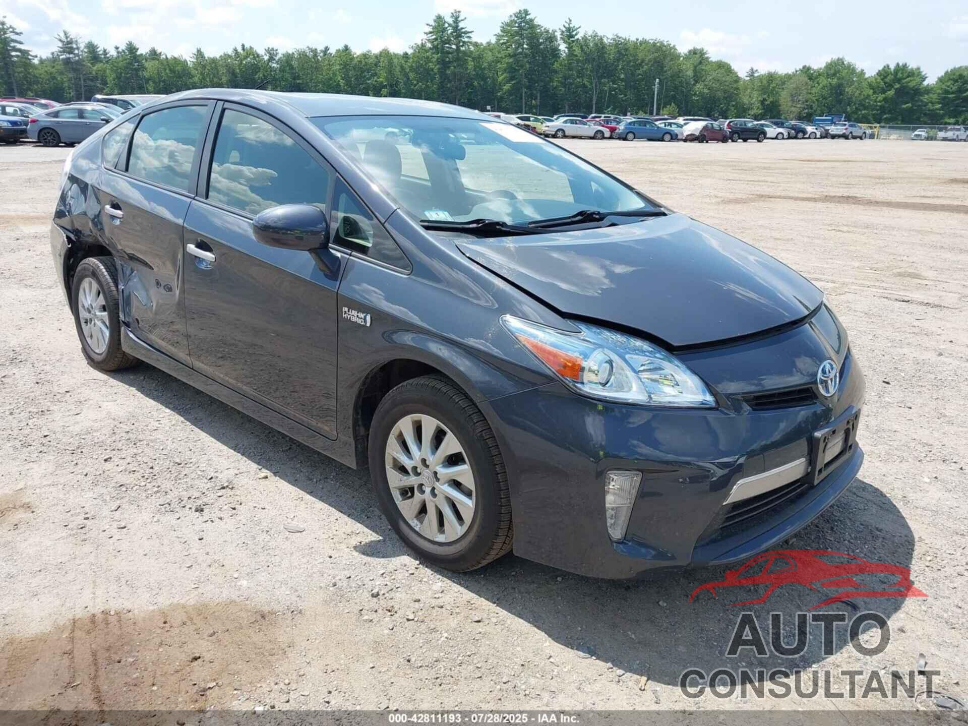 TOYOTA PRIUS PLUG-IN 2014 - JTDKN3DP7E3051259