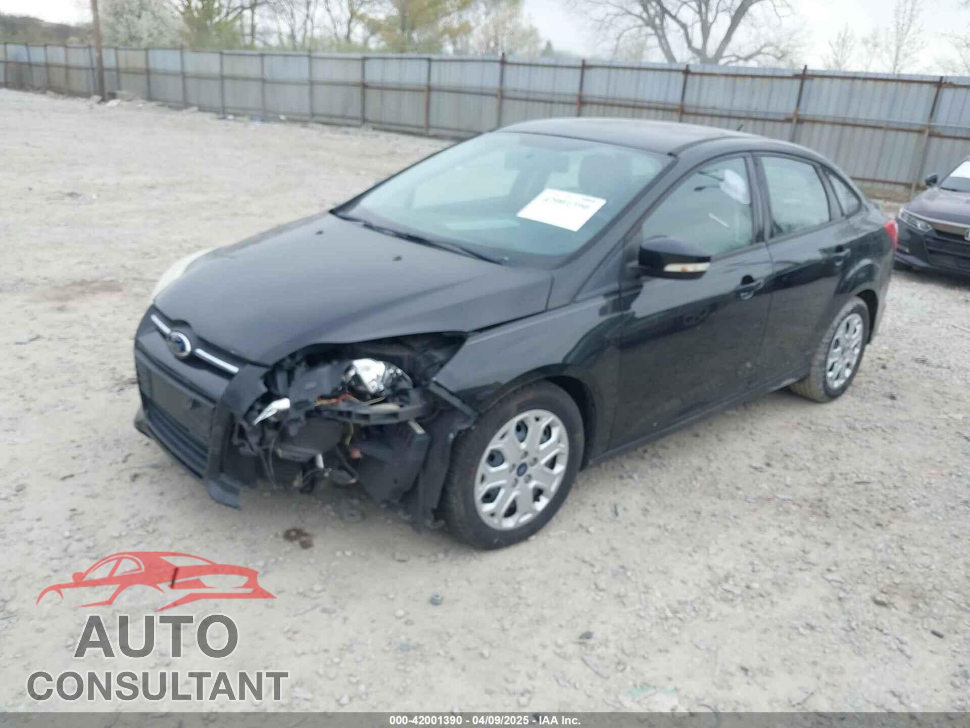 FORD FOCUS 2012 - 1FAHP3F27CL413079