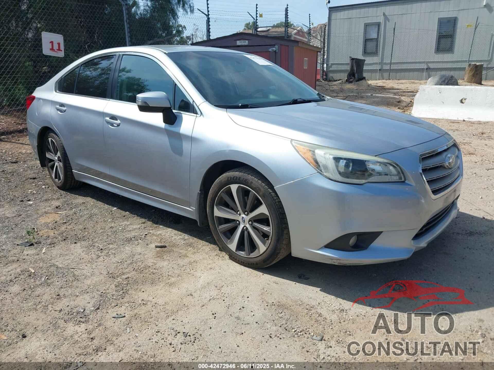 SUBARU LEGACY 2015 - 4S3BNAJ65F3009514