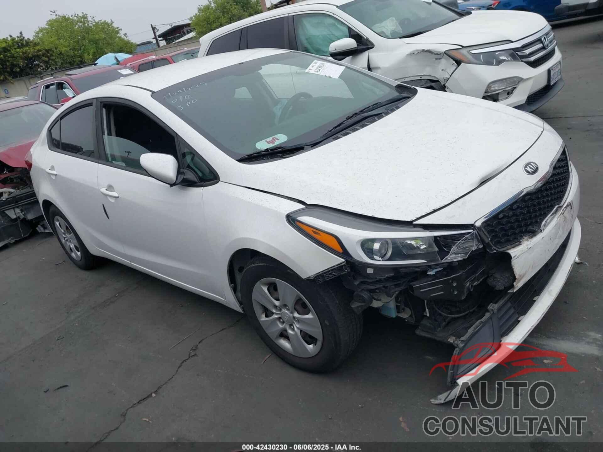 KIA FORTE 2018 - 3KPFL4A75JE202684