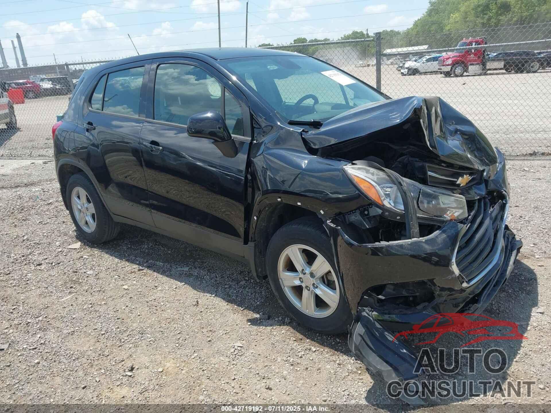 CHEVROLET TRAX 2017 - 3GNCJNSB6HL284665