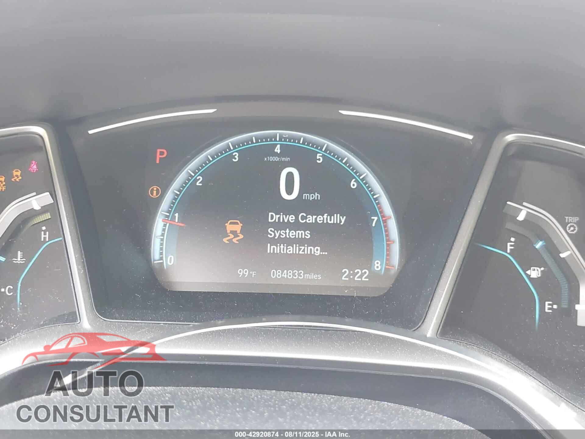 HONDA CIVIC 2017 - 19XFC2F71HE201846