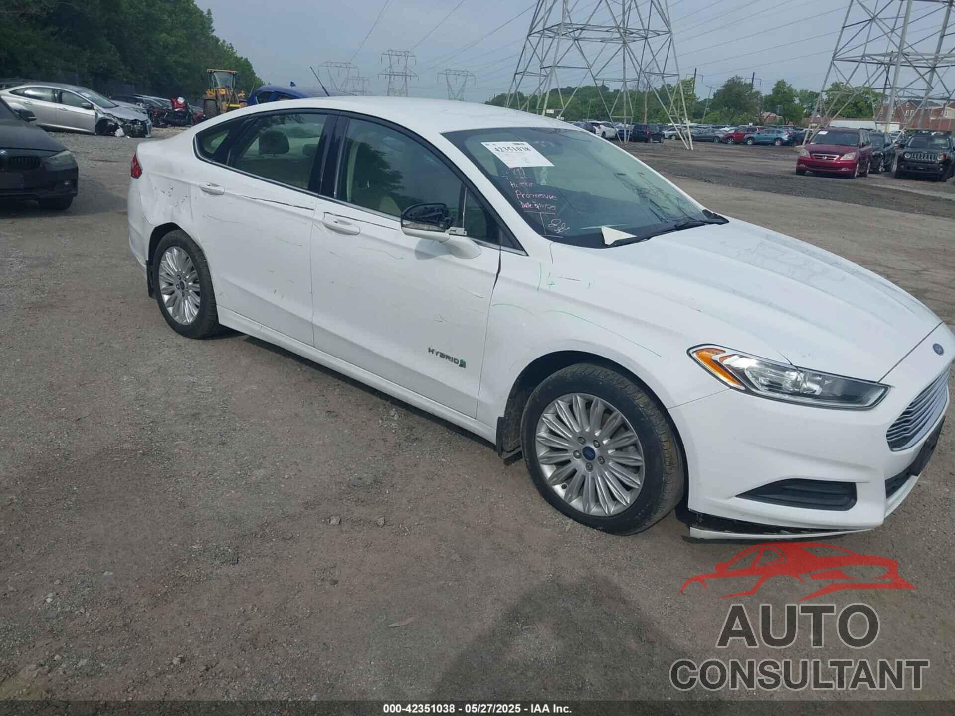 FORD FUSION HYBRID 2014 - 3FA6P0LU1ER286121