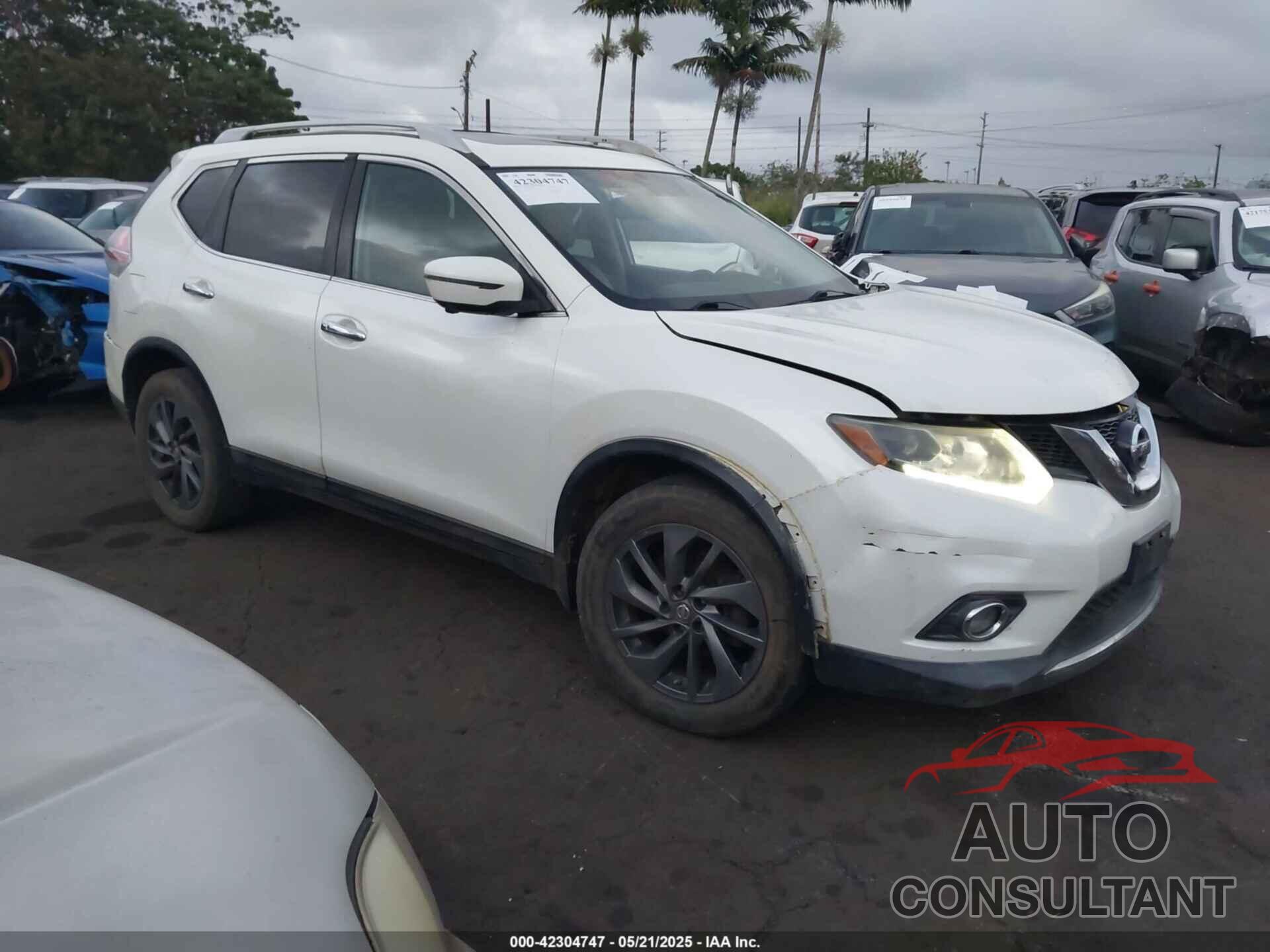 NISSAN ROGUE 2016 - 5N1AT2MT3GC775733