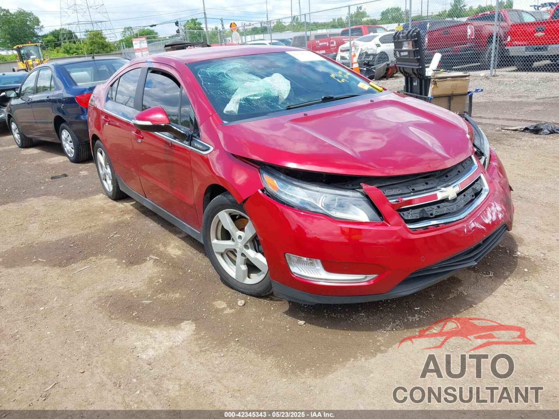 CHEVROLET VOLT 2013 - 1G1RB6E42DU101984