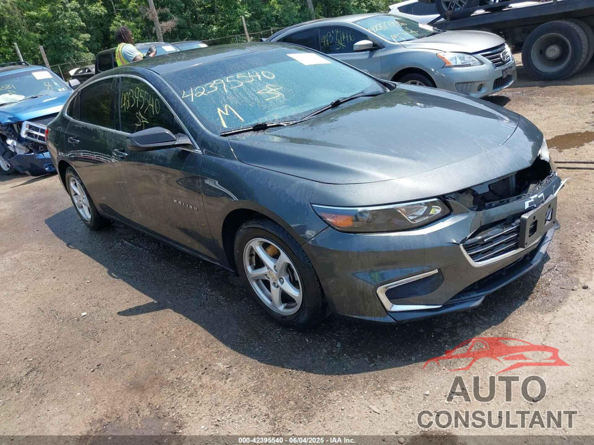 CHEVROLET MALIBU 2017 - 1G1ZB5STXHF165495