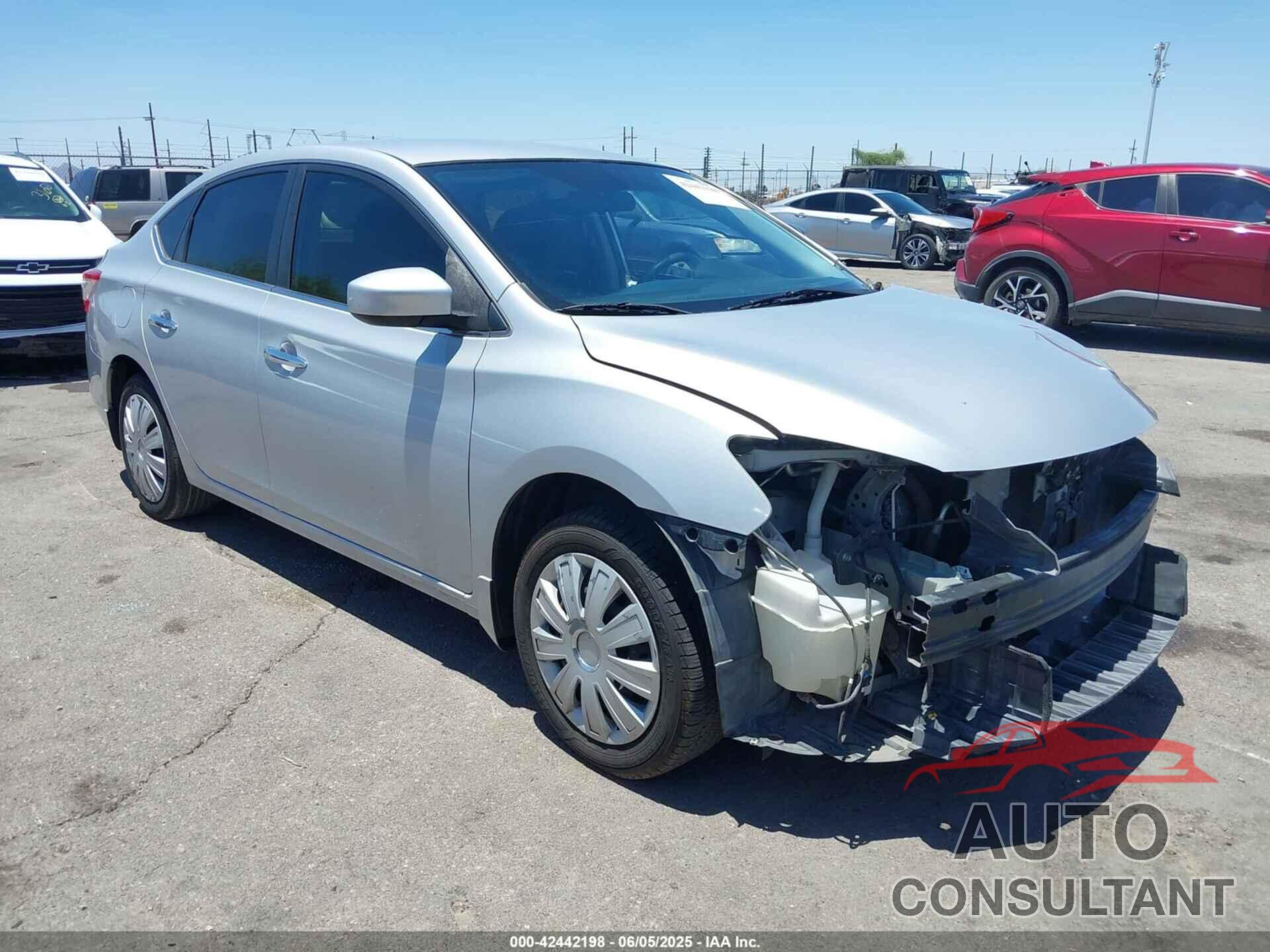 NISSAN SENTRA 2014 - 3N1AB7APXEY215050