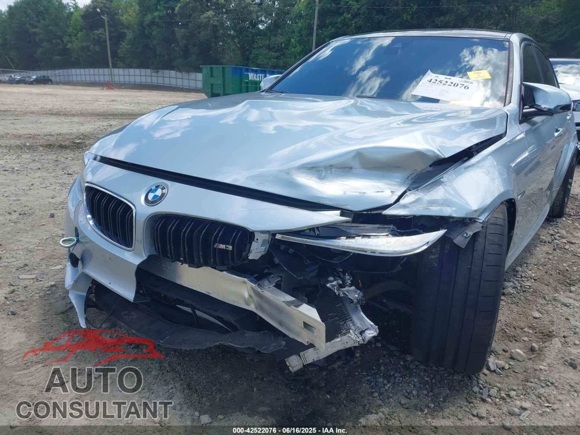 BMW M3 2018 - WBS8M9C59J5J78666
