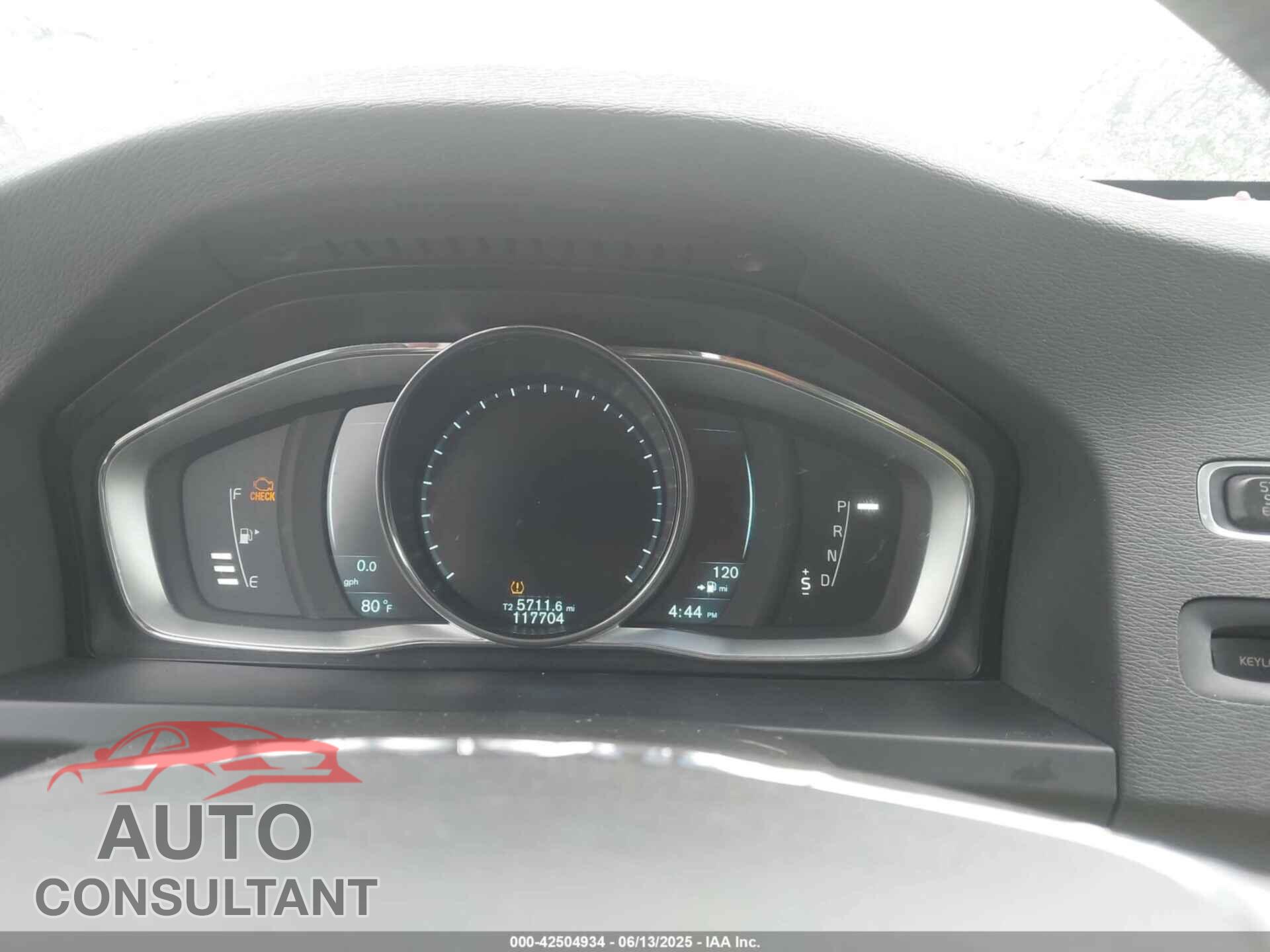 VOLVO S60 2014 - YV1612FS4E1290301