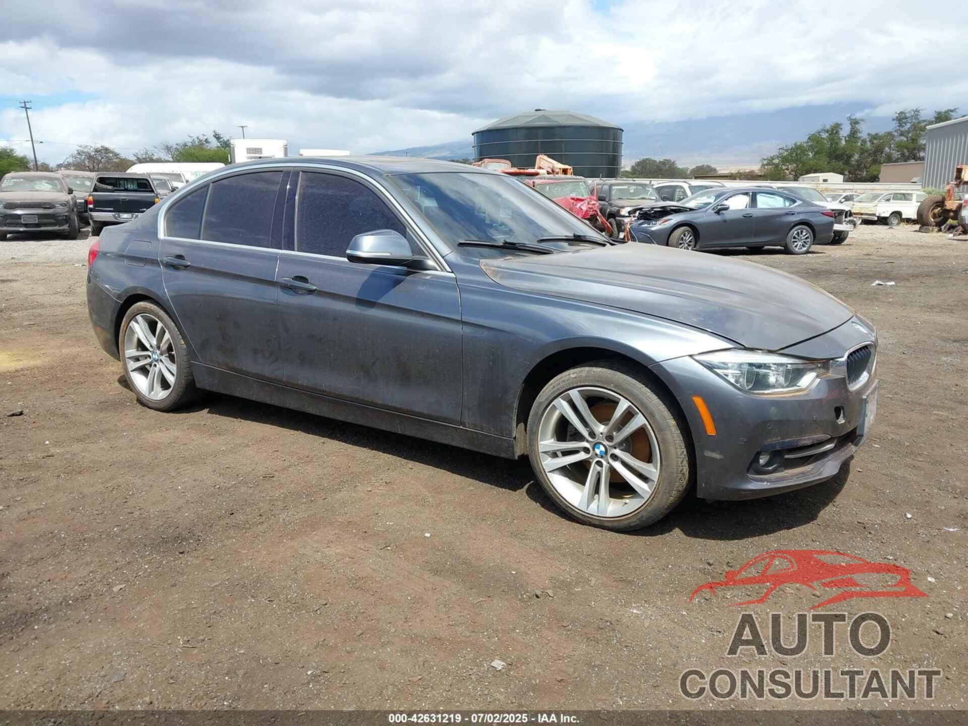 BMW 330I 2017 - WBA8B9C37HK885561
