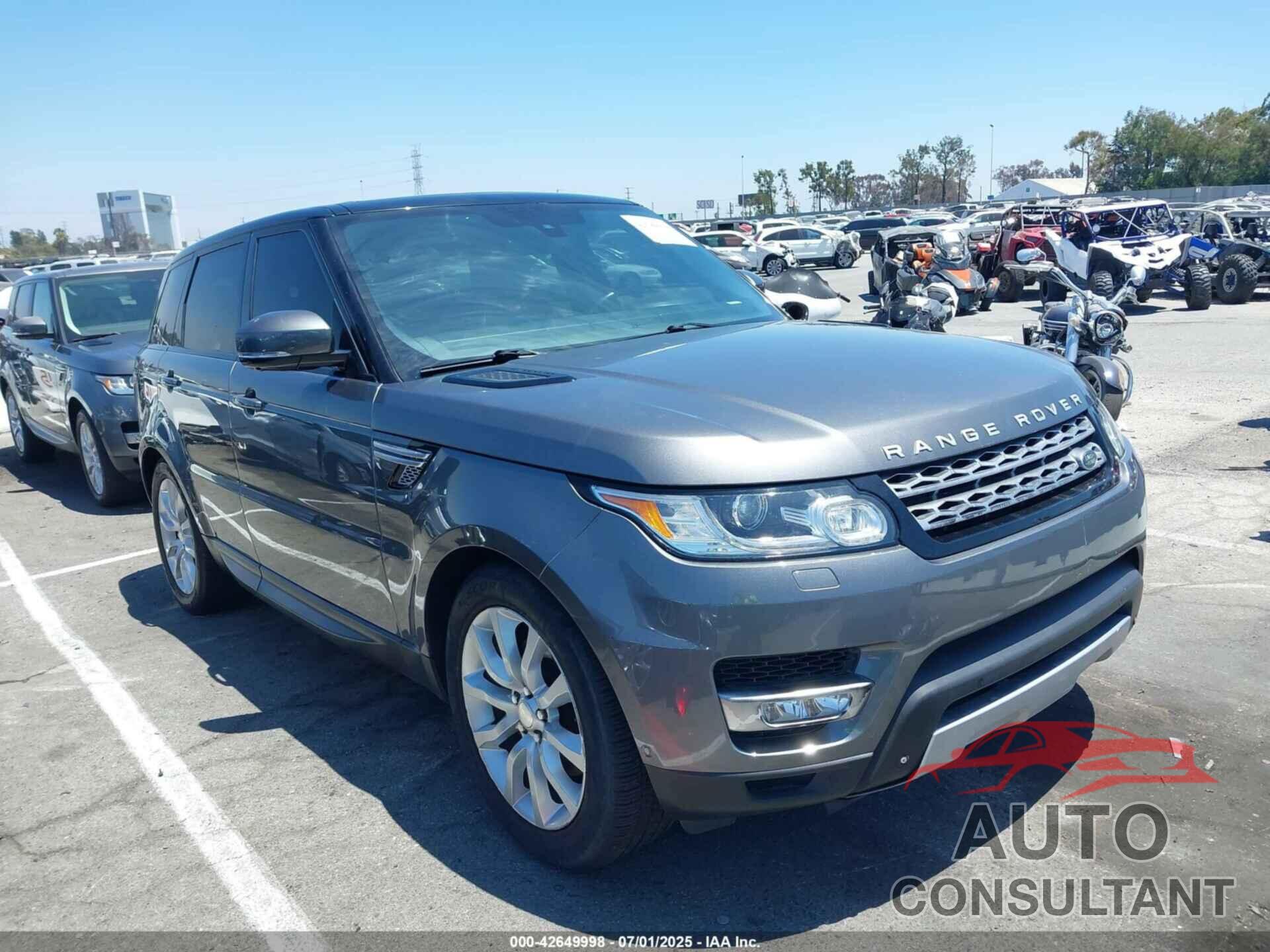 LAND ROVER RANGE ROVER SPORT 2014 - SALWR2WF6EA328105