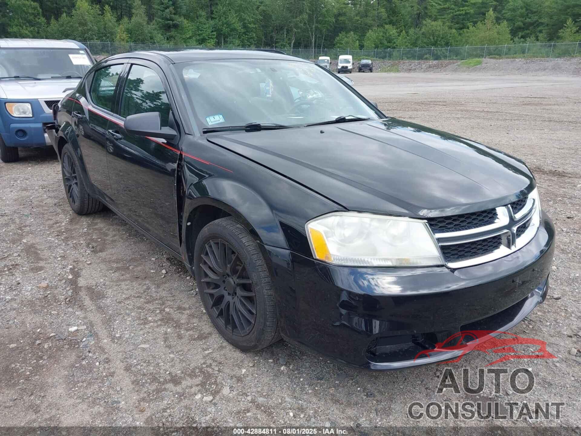 DODGE AVENGER 2013 - 1C3CDZAB2DN568351