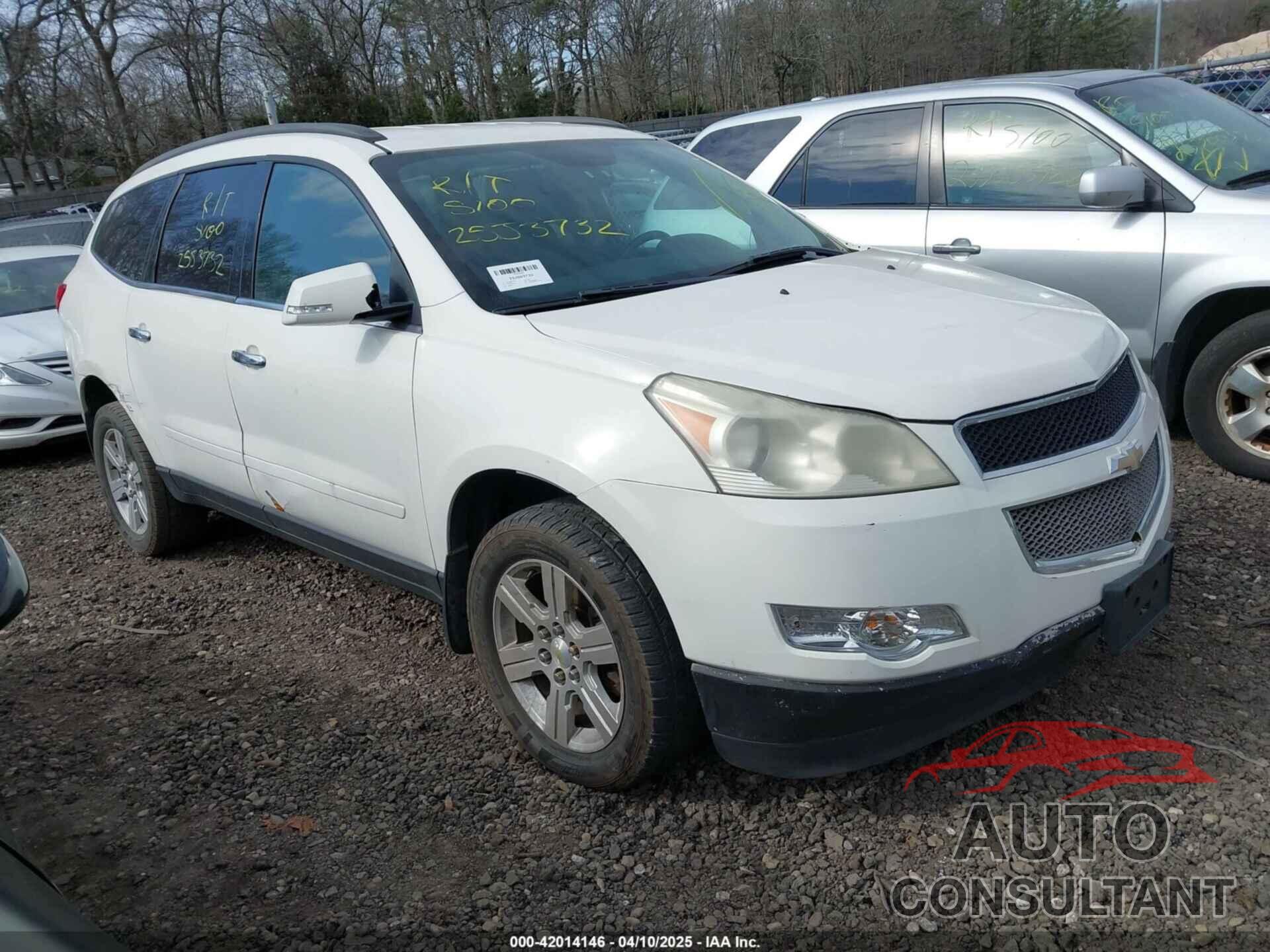 CHEVROLET TRAVERSE 2012 - 1GNKVGEDXCJ148774